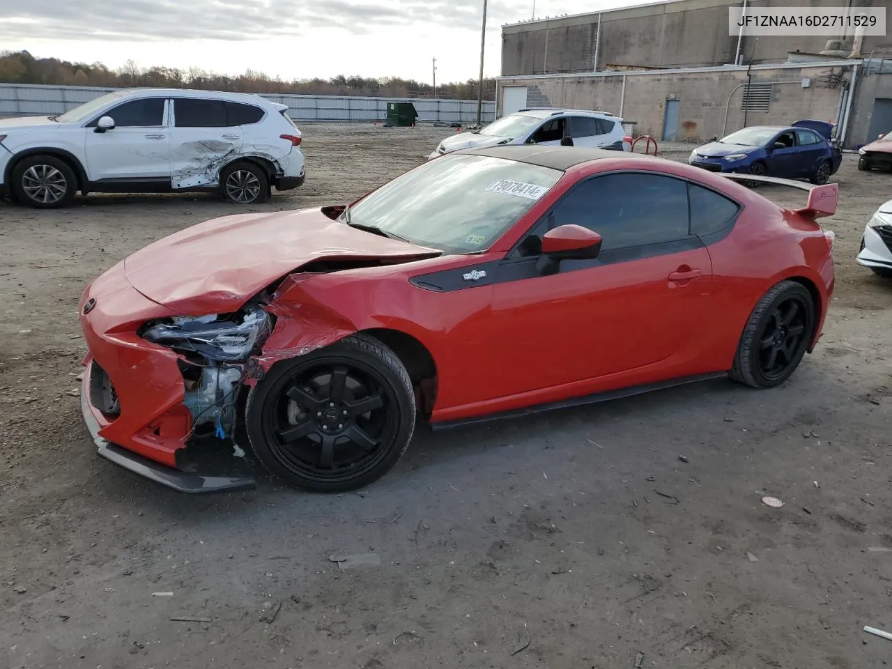 2013 Toyota Scion Fr-S VIN: JF1ZNAA16D2711529 Lot: 79078414