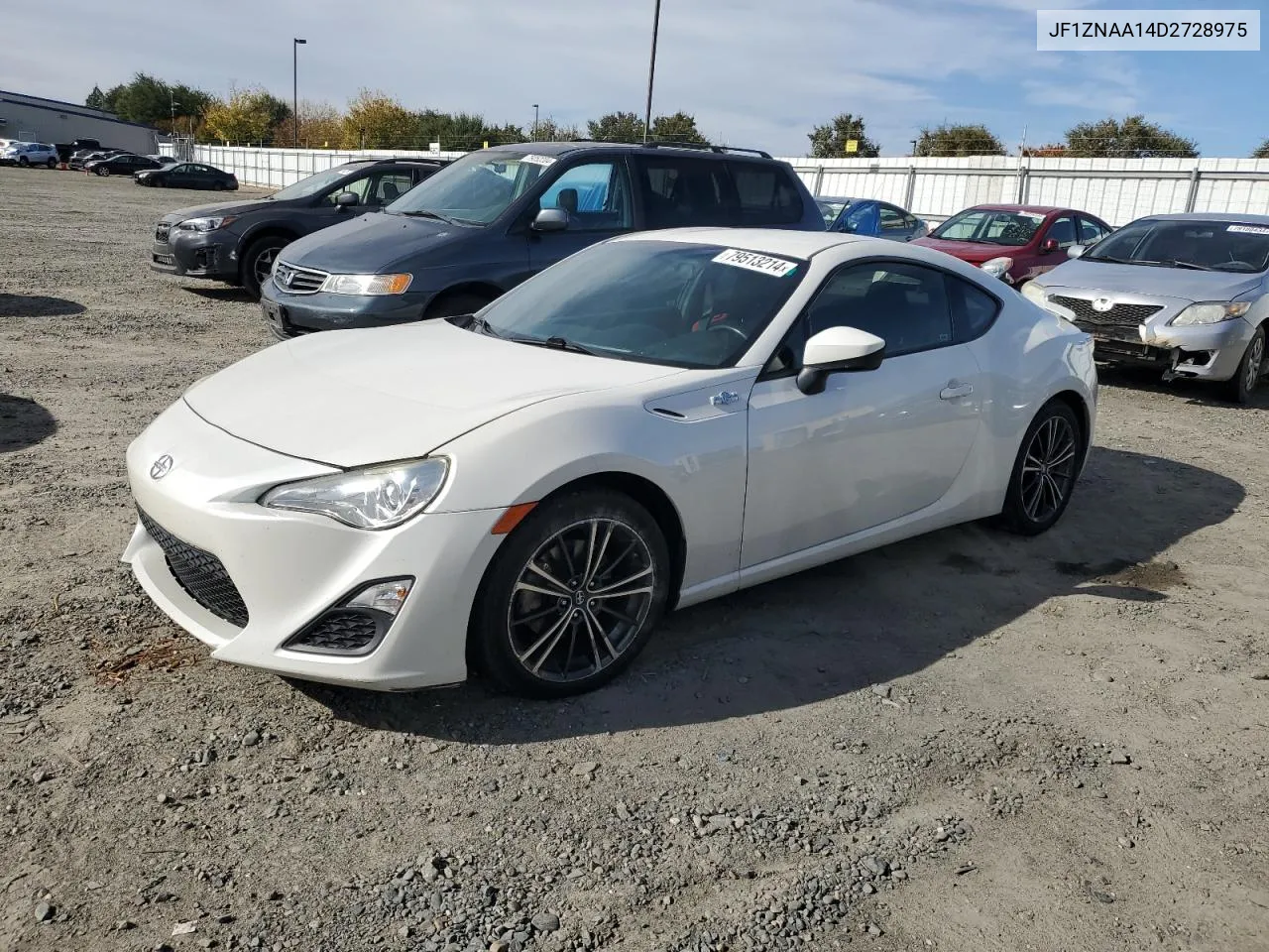 2013 Toyota Scion Fr-S VIN: JF1ZNAA14D2728975 Lot: 79513214