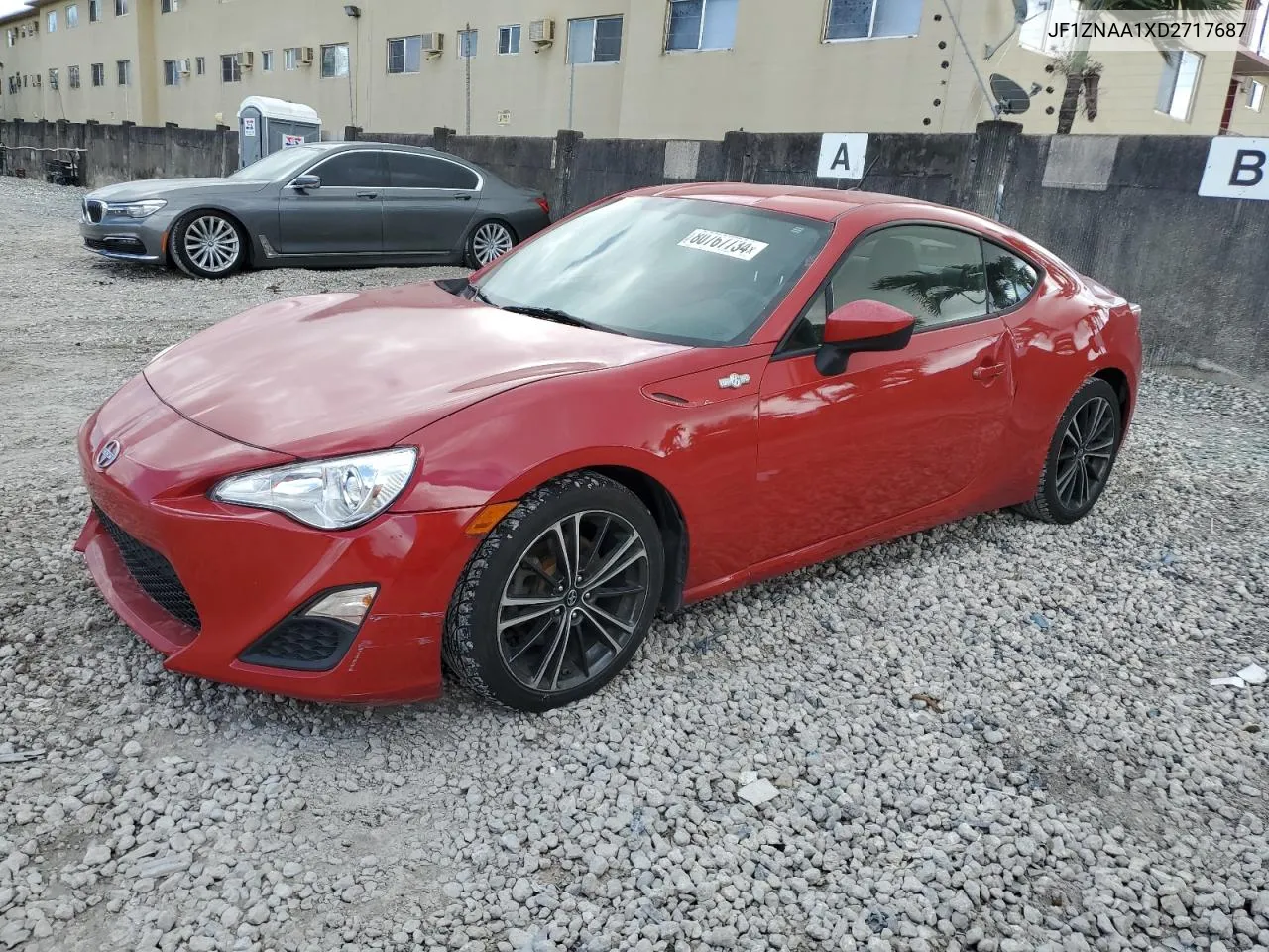 2013 Toyota Scion Fr-S VIN: JF1ZNAA1XD2717687 Lot: 80767734