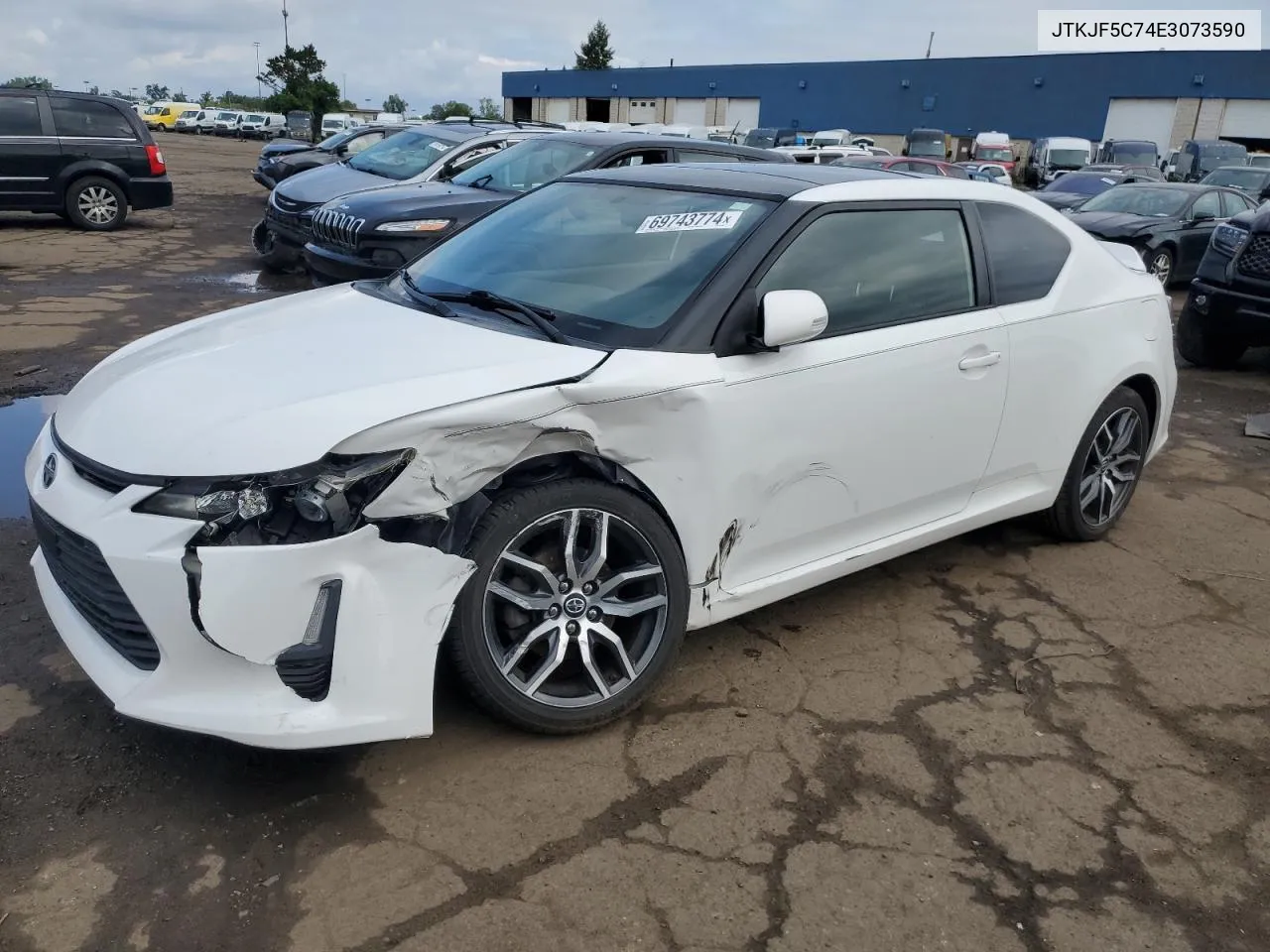 2014 Toyota Scion Tc VIN: JTKJF5C74E3073590 Lot: 69743774