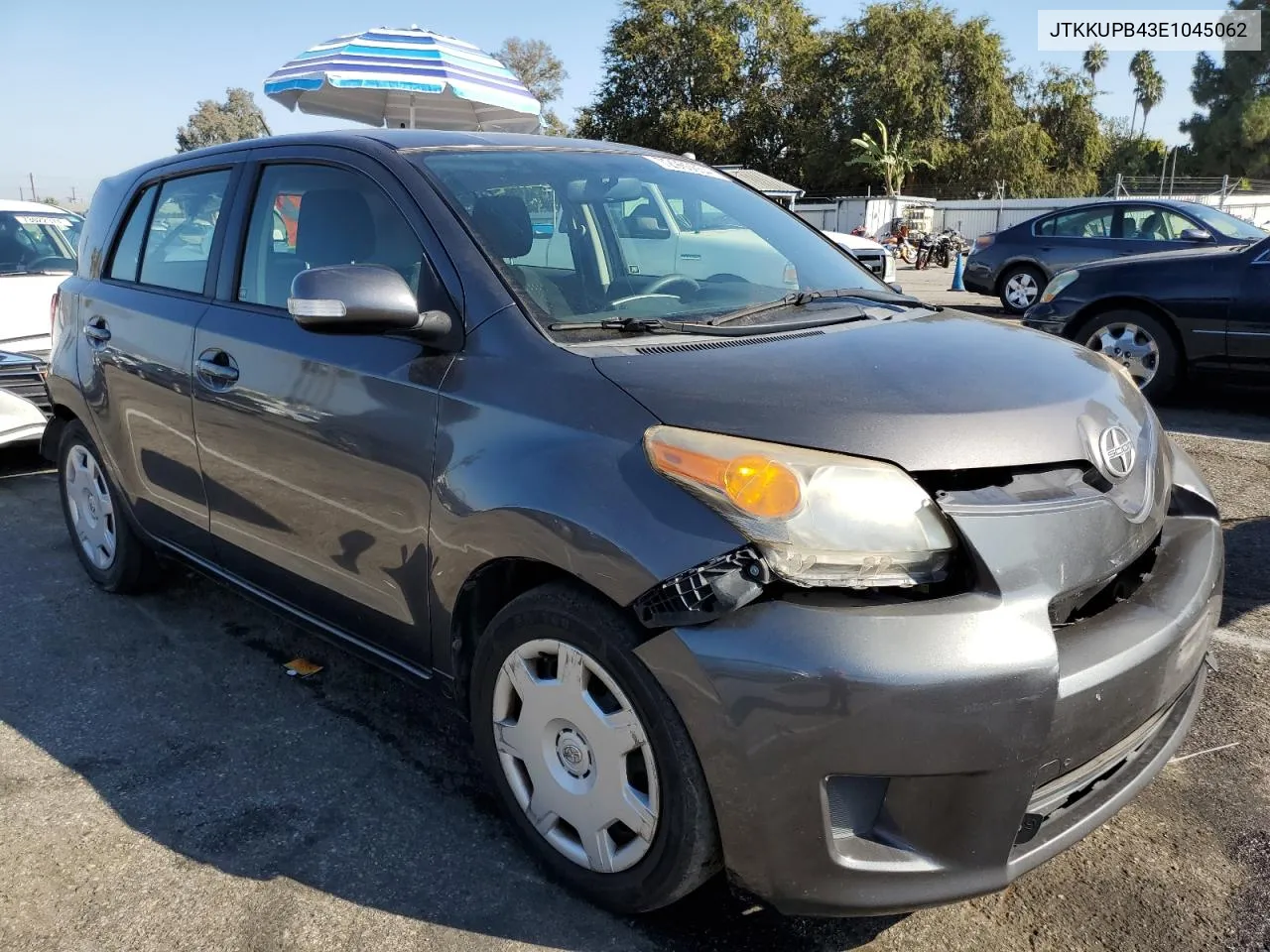 2014 Toyota Scion Xd VIN: JTKKUPB43E1045062 Lot: 72960654