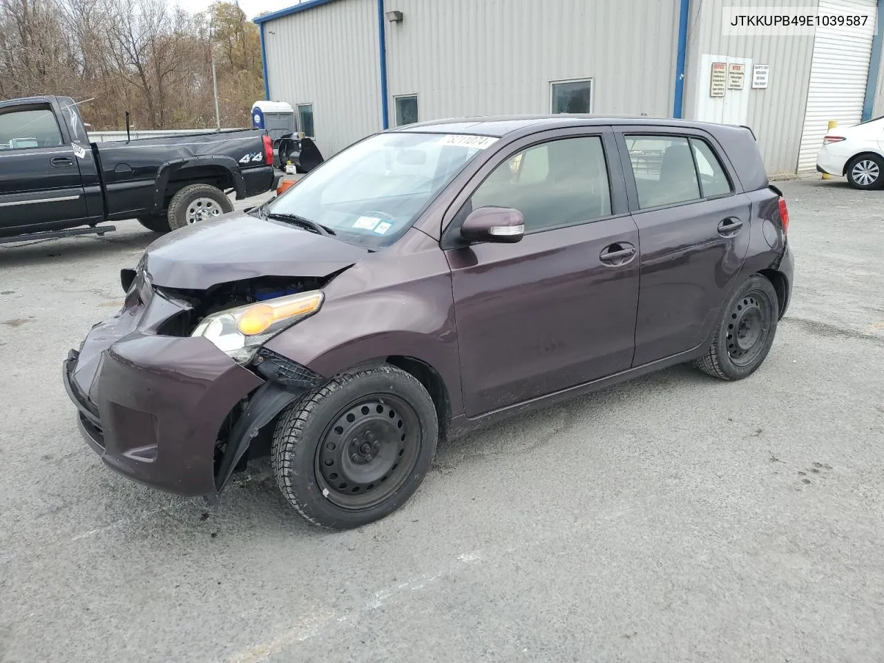 2014 Toyota Scion Xd VIN: JTKKUPB49E1039587 Lot: 78211074