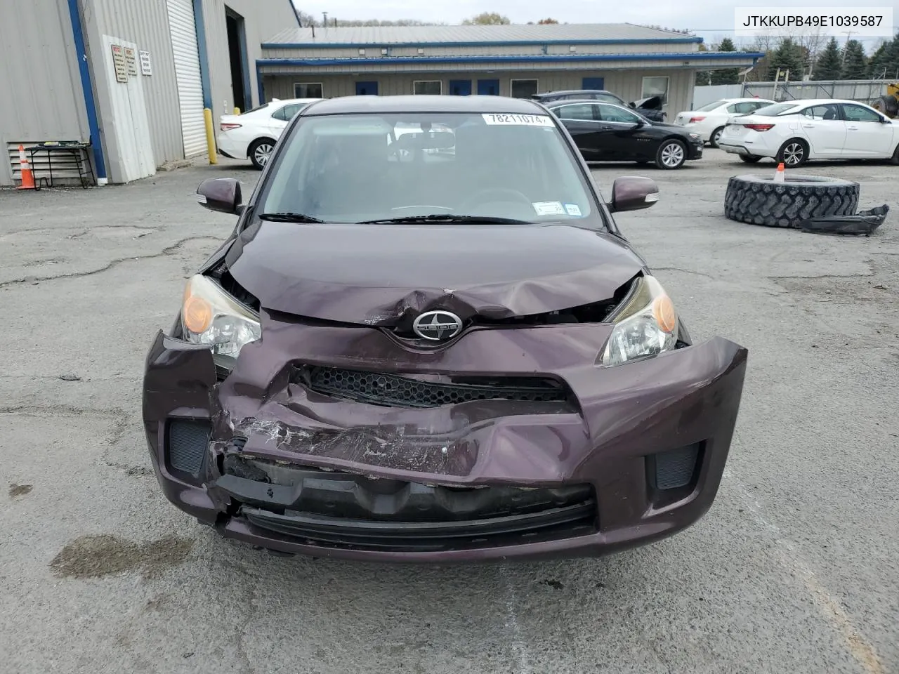 2014 Toyota Scion Xd VIN: JTKKUPB49E1039587 Lot: 78211074