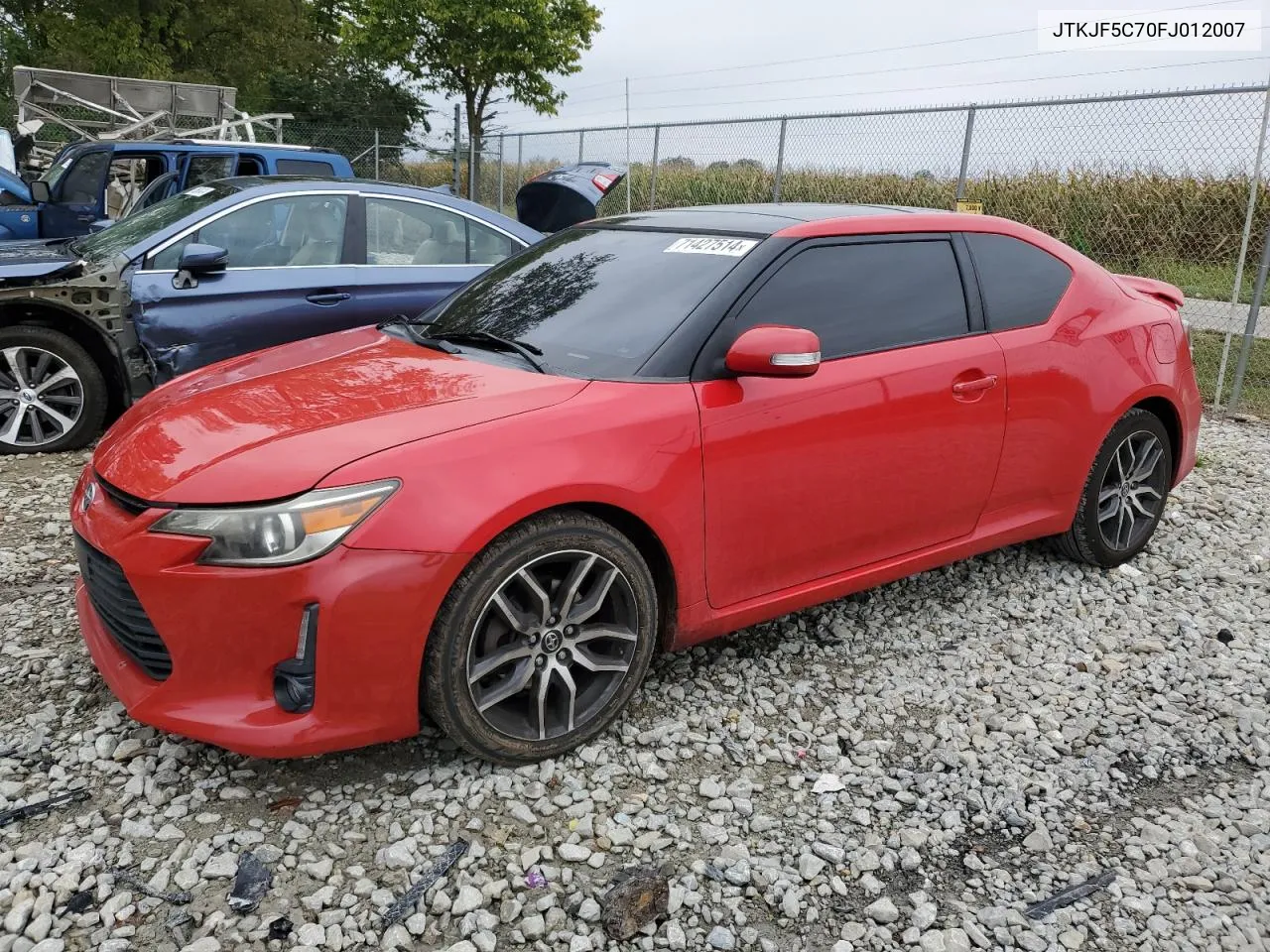 2015 Toyota Scion Tc VIN: JTKJF5C70FJ012007 Lot: 71427514