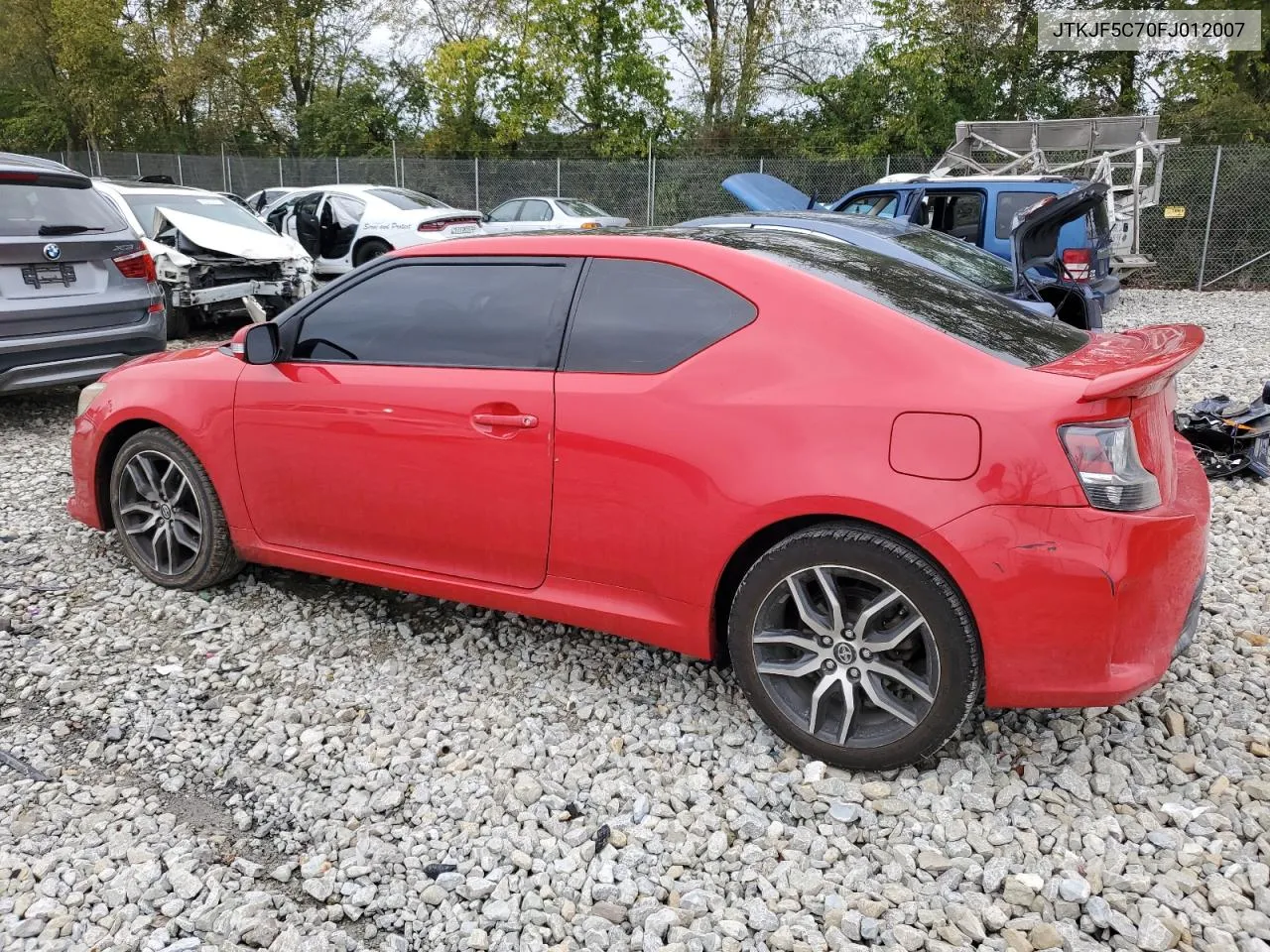 2015 Toyota Scion Tc VIN: JTKJF5C70FJ012007 Lot: 71427514