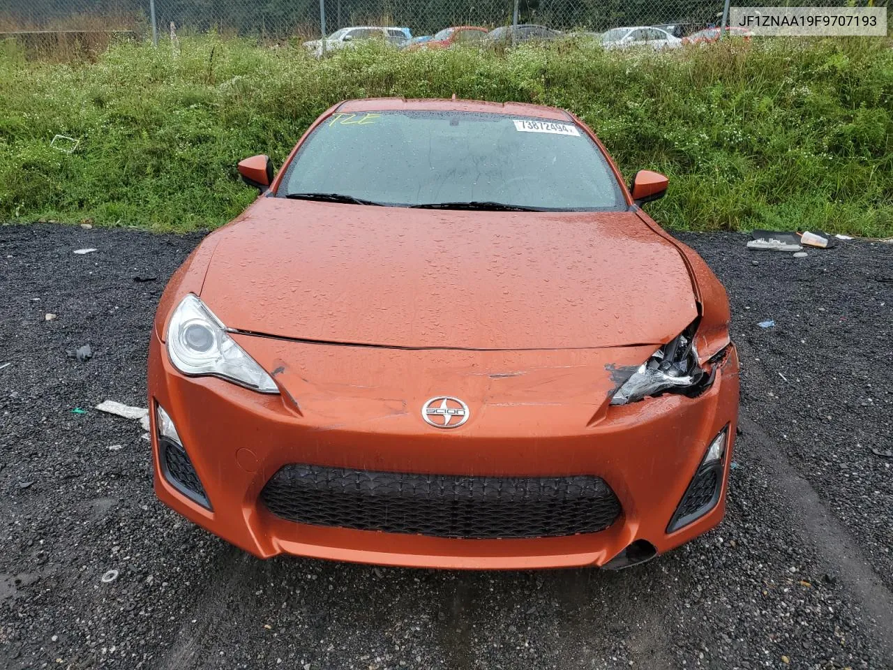 2015 Toyota Scion Fr-S VIN: JF1ZNAA19F9707193 Lot: 73872494