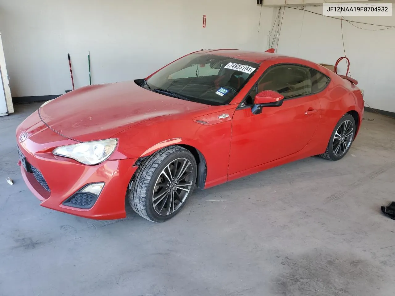 2015 Toyota Scion Fr-S VIN: JF1ZNAA19F8704932 Lot: 74933194