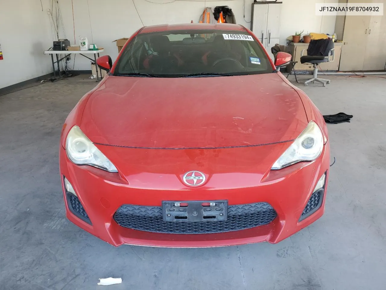 2015 Toyota Scion Fr-S VIN: JF1ZNAA19F8704932 Lot: 74933194