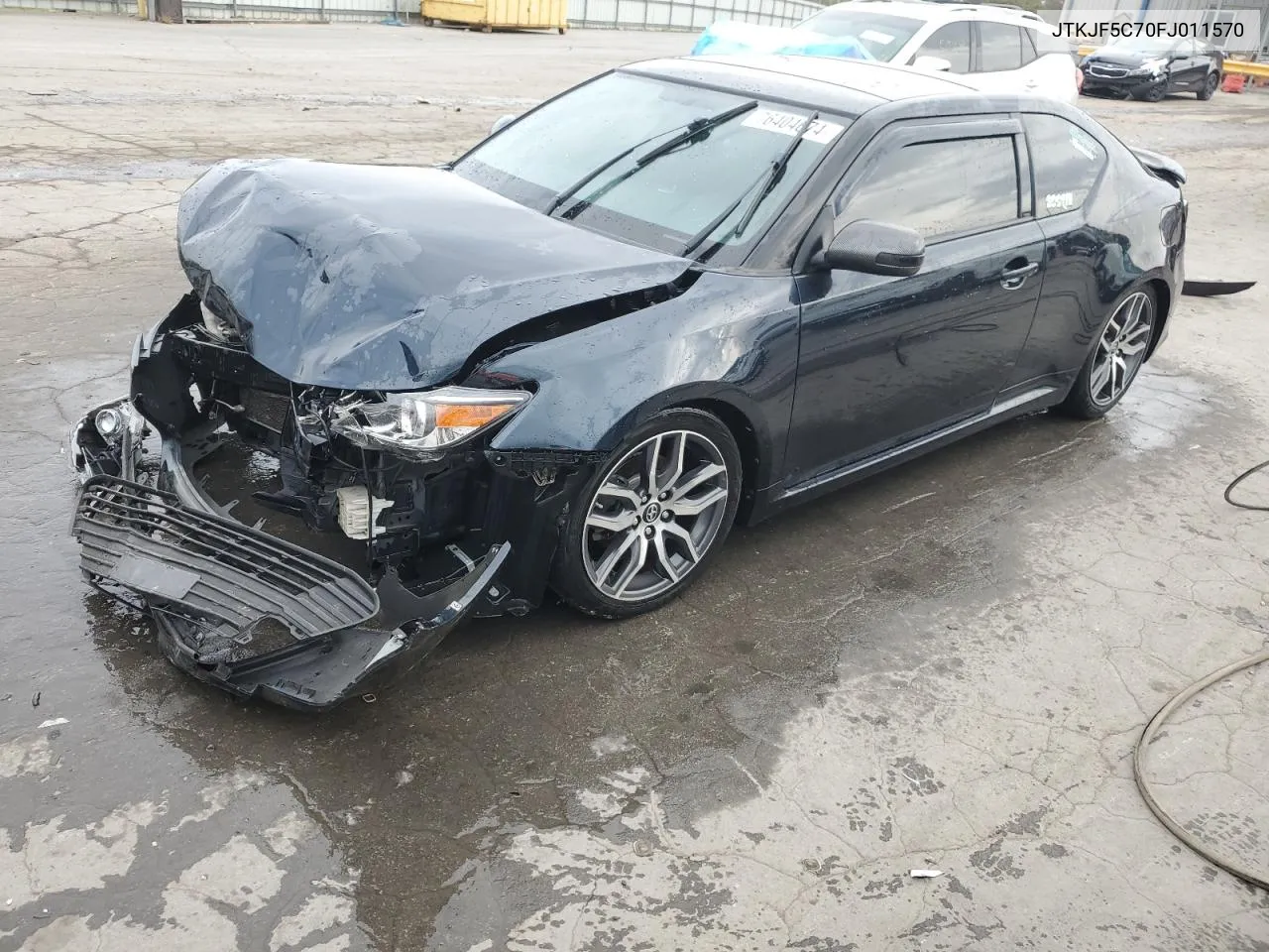 2015 Toyota Scion Tc VIN: JTKJF5C70FJ011570 Lot: 76404674