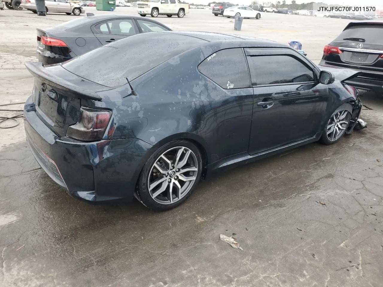 2015 Toyota Scion Tc VIN: JTKJF5C70FJ011570 Lot: 76404674