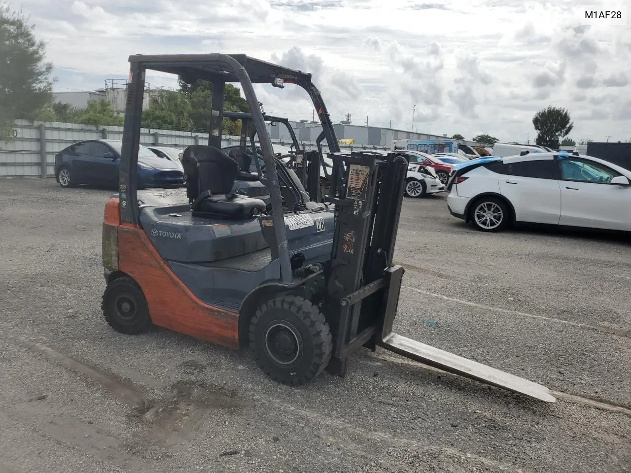 2015 Toyota Forklift VIN: M1AF28 Lot: 77688694