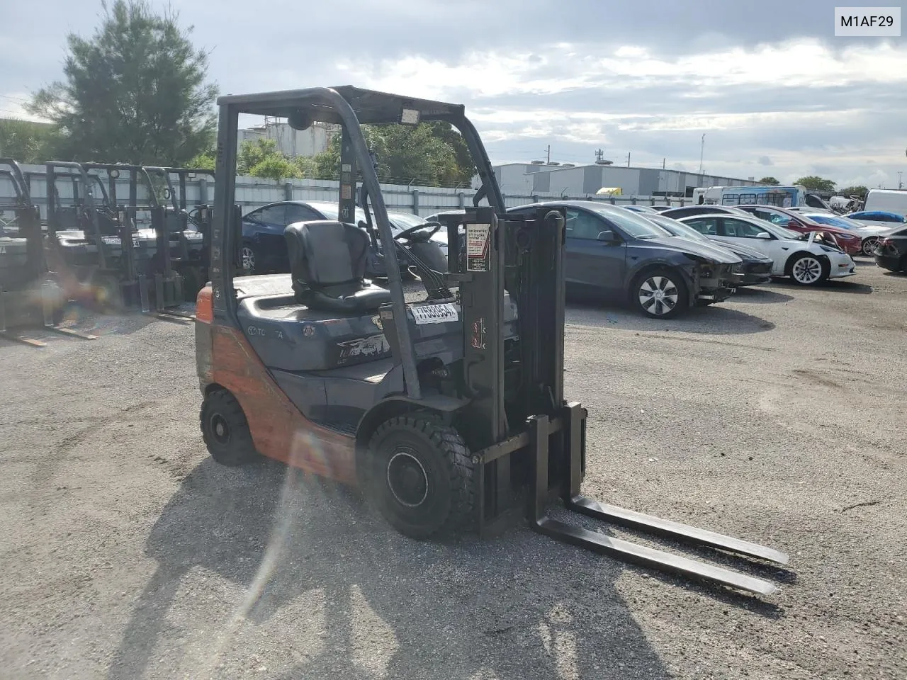 2015 Toyota Forklift VIN: M1AF29 Lot: 77688954