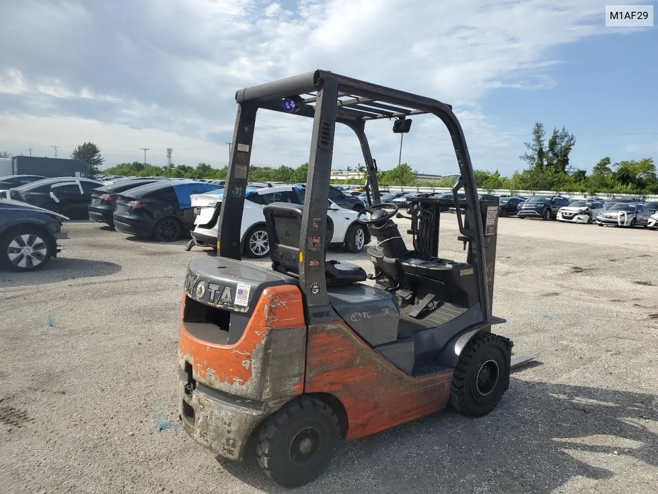 2015 Toyota Forklift VIN: M1AF29 Lot: 77688954