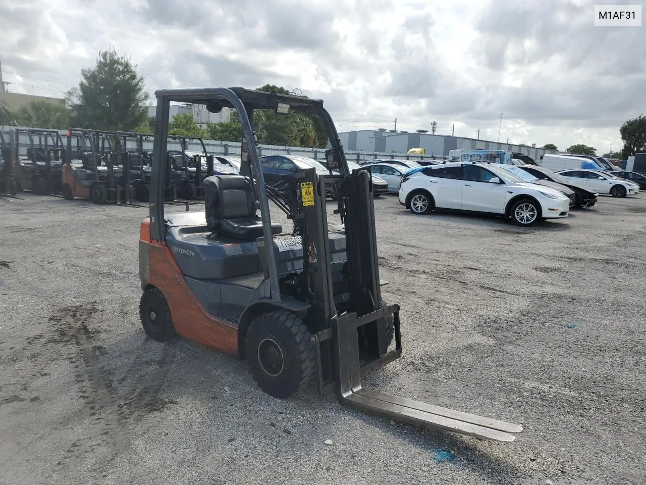 2015 Toyota Forklift VIN: M1AF31 Lot: 77689434