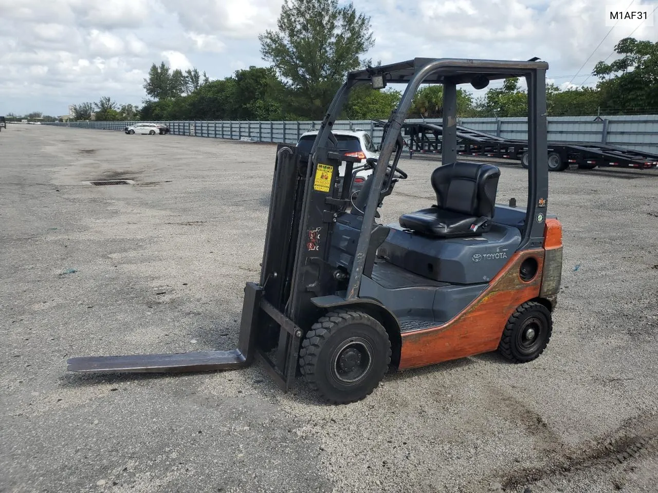 2015 Toyota Forklift VIN: M1AF31 Lot: 77689434