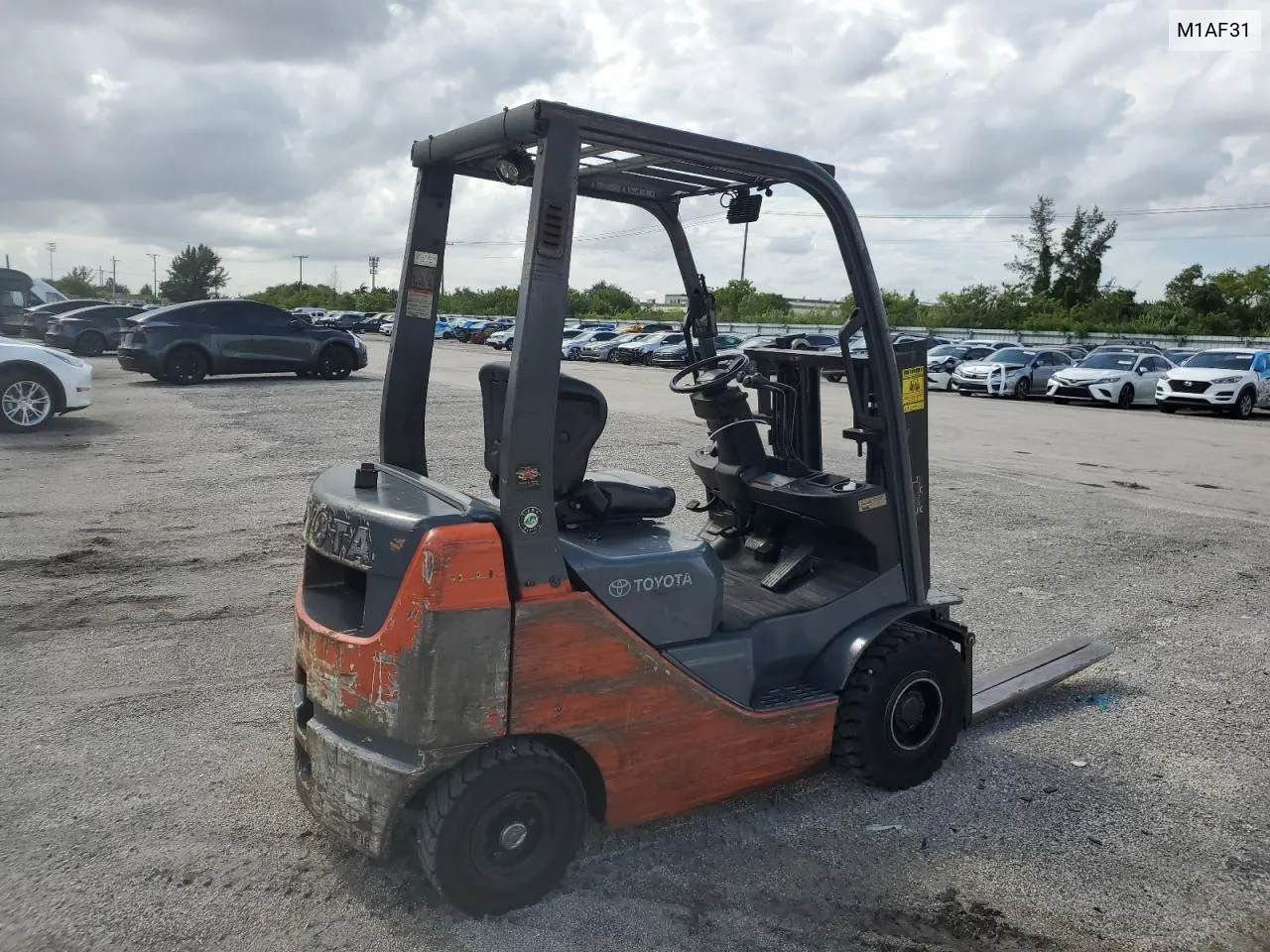 2015 Toyota Forklift VIN: M1AF31 Lot: 77689434