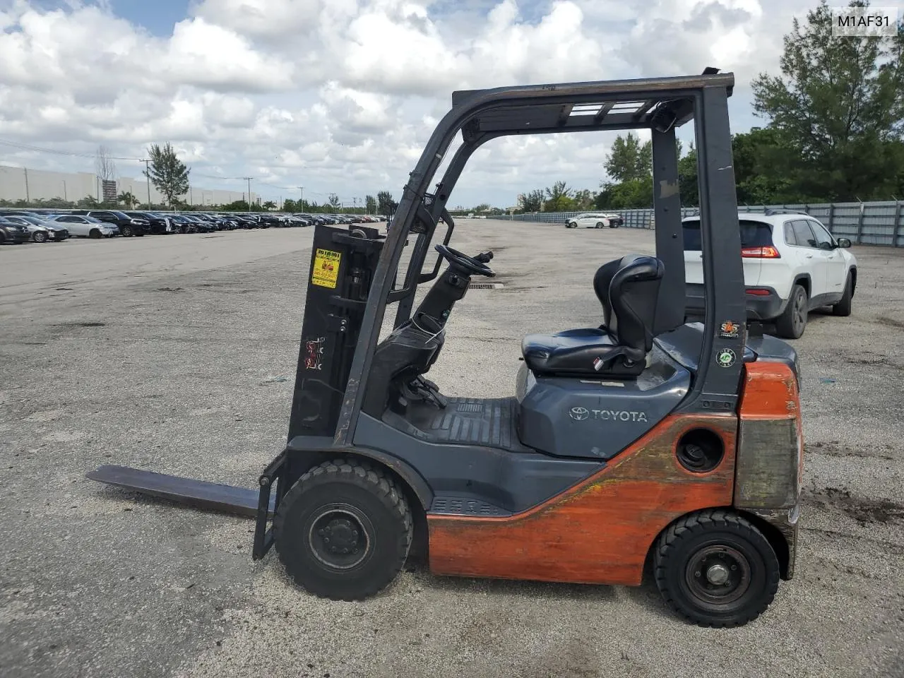 2015 Toyota Forklift VIN: M1AF31 Lot: 77689434