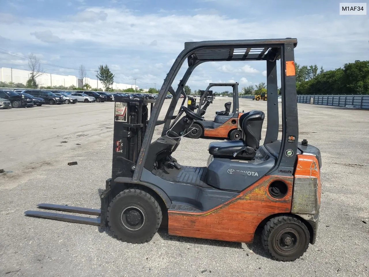 2015 Toyota Forklift VIN: M1AF34 Lot: 77690344