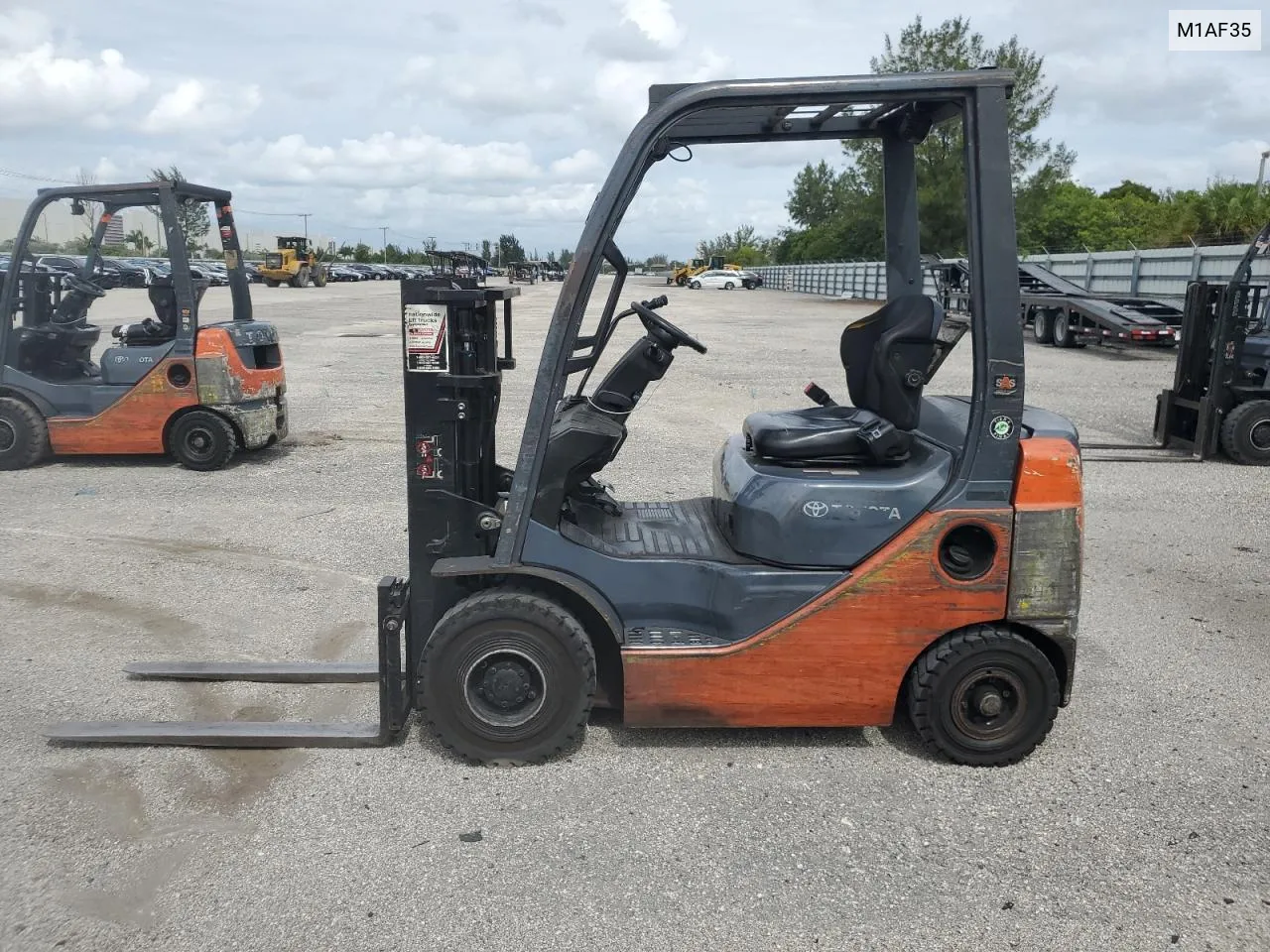 2015 Toyota Forklift VIN: M1AF35 Lot: 77690604