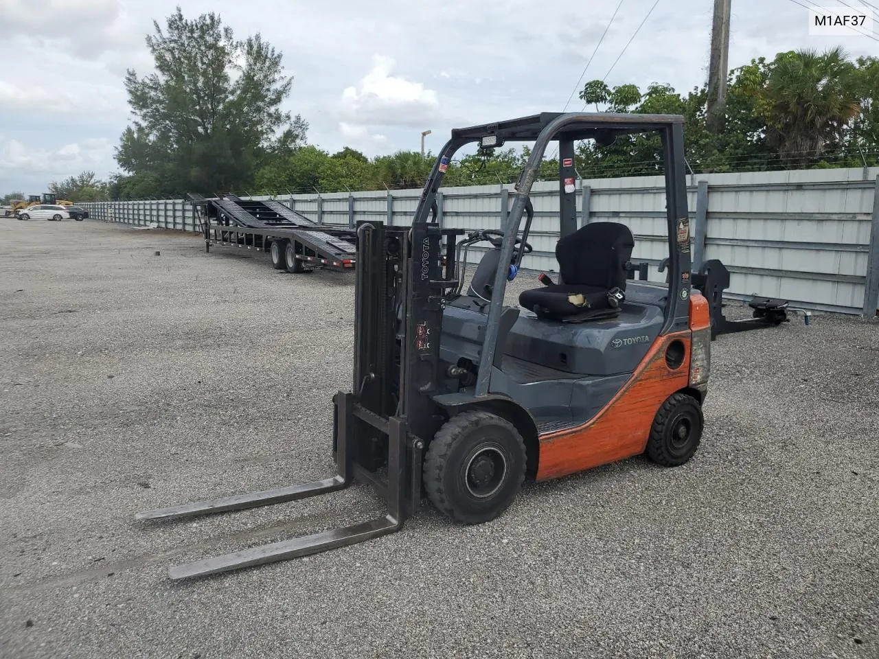 2015 Toyota Forklift VIN: M1AF37 Lot: 77690814