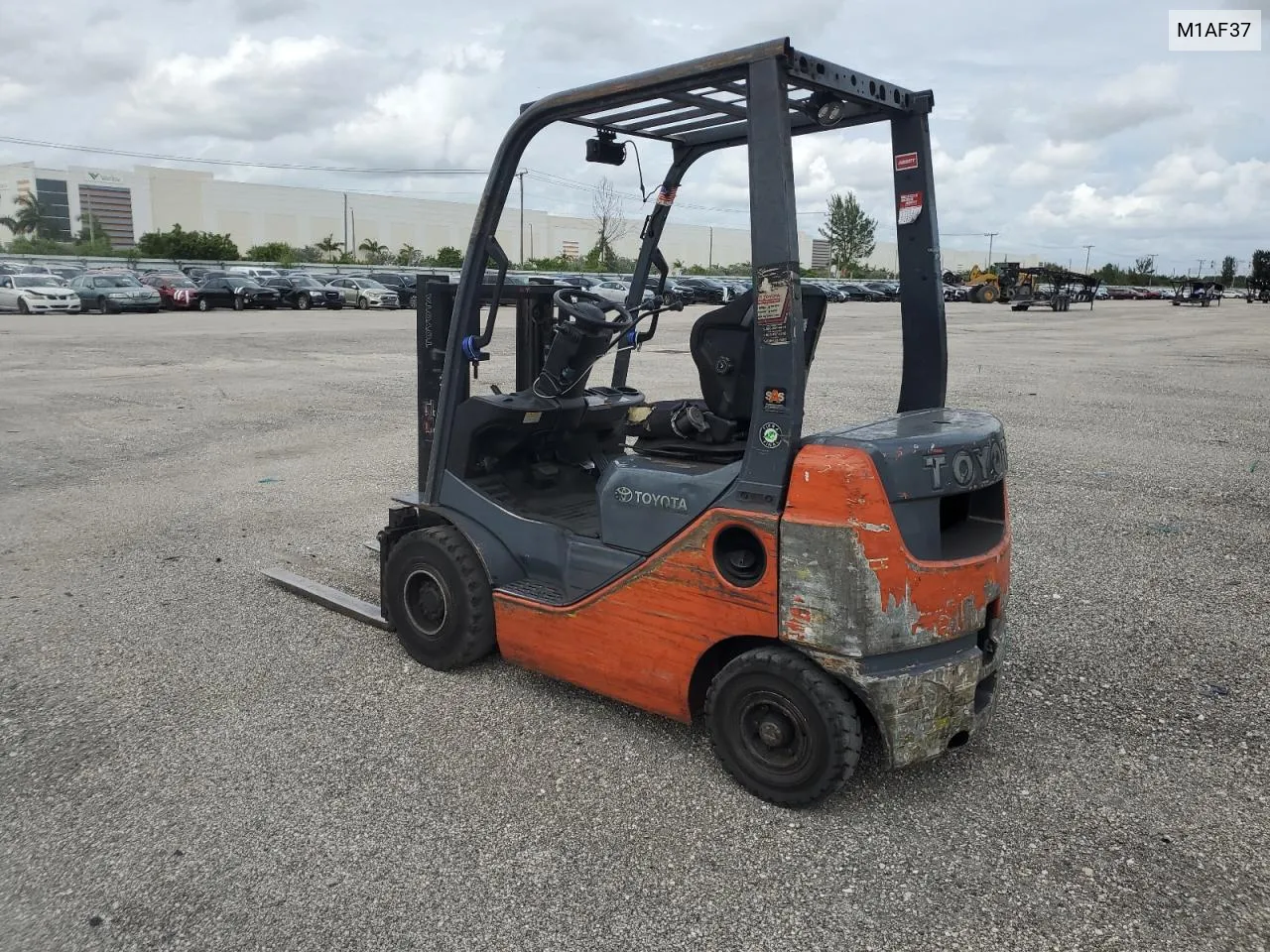 2015 Toyota Forklift VIN: M1AF37 Lot: 77690814