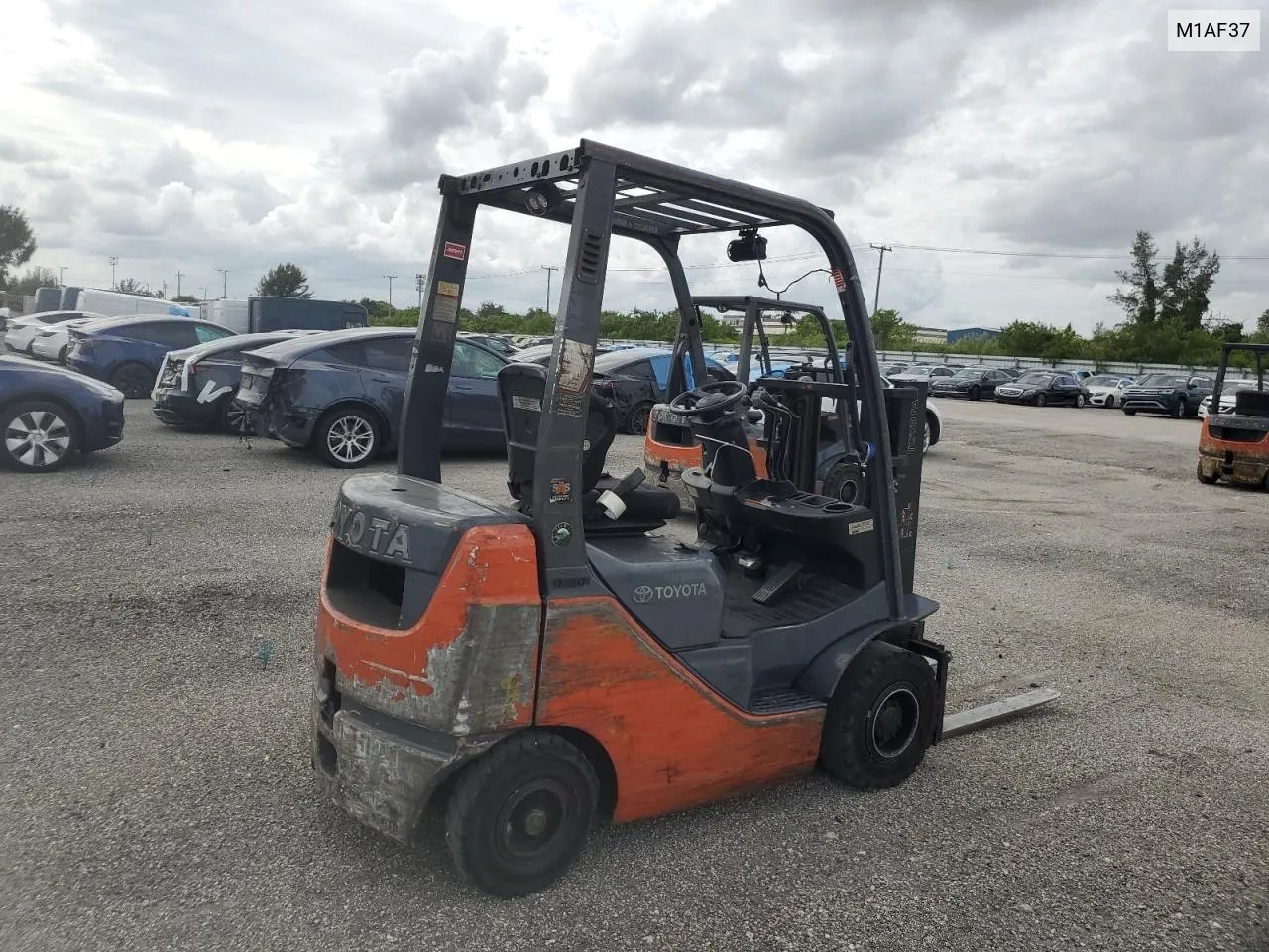 2015 Toyota Forklift VIN: M1AF37 Lot: 77690814