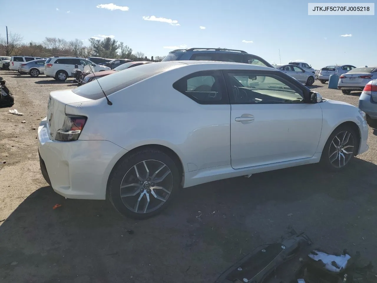 2015 Toyota Scion Tc VIN: JTKJF5C70FJ005218 Lot: 80196984