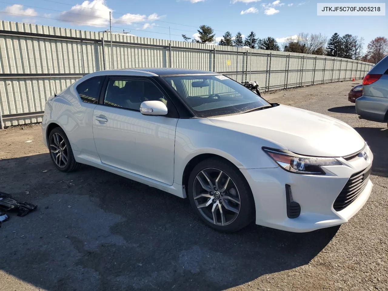 2015 Toyota Scion Tc VIN: JTKJF5C70FJ005218 Lot: 80196984