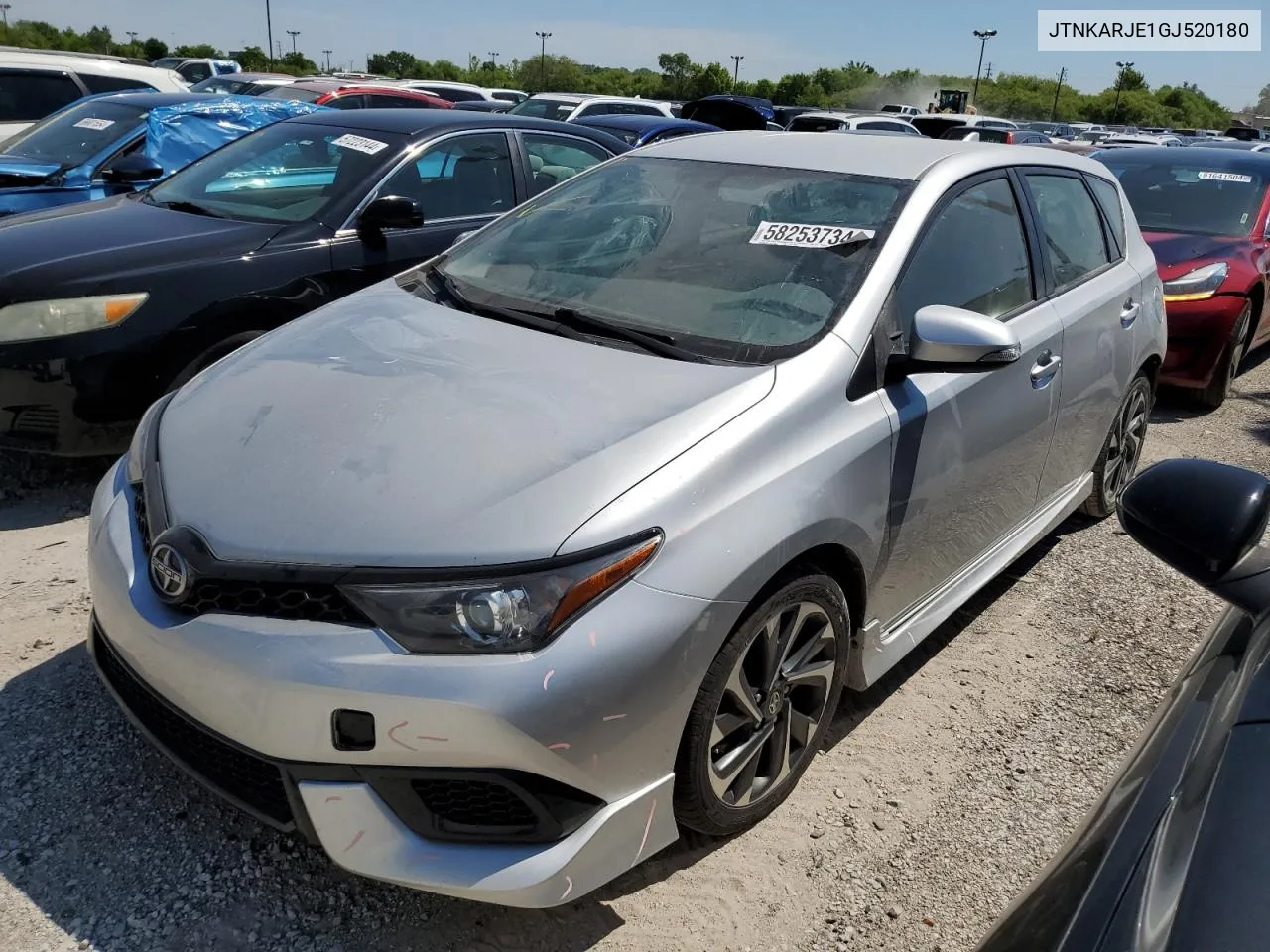 JTNKARJE1GJ520180 2016 Toyota Scion Im