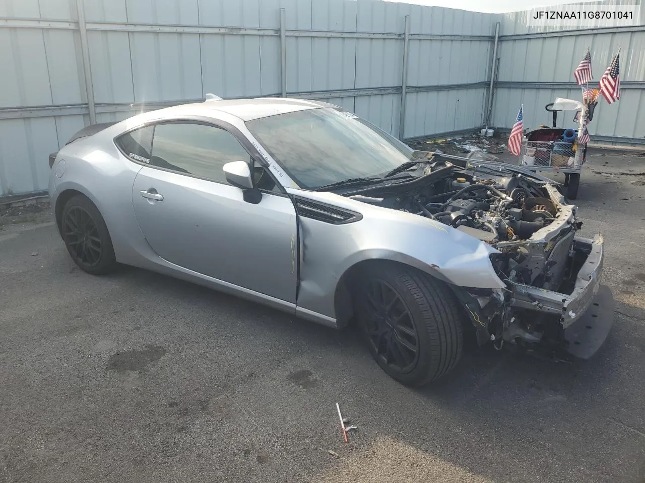 2016 Toyota Scion Fr-S VIN: JF1ZNAA11G8701041 Lot: 68481104