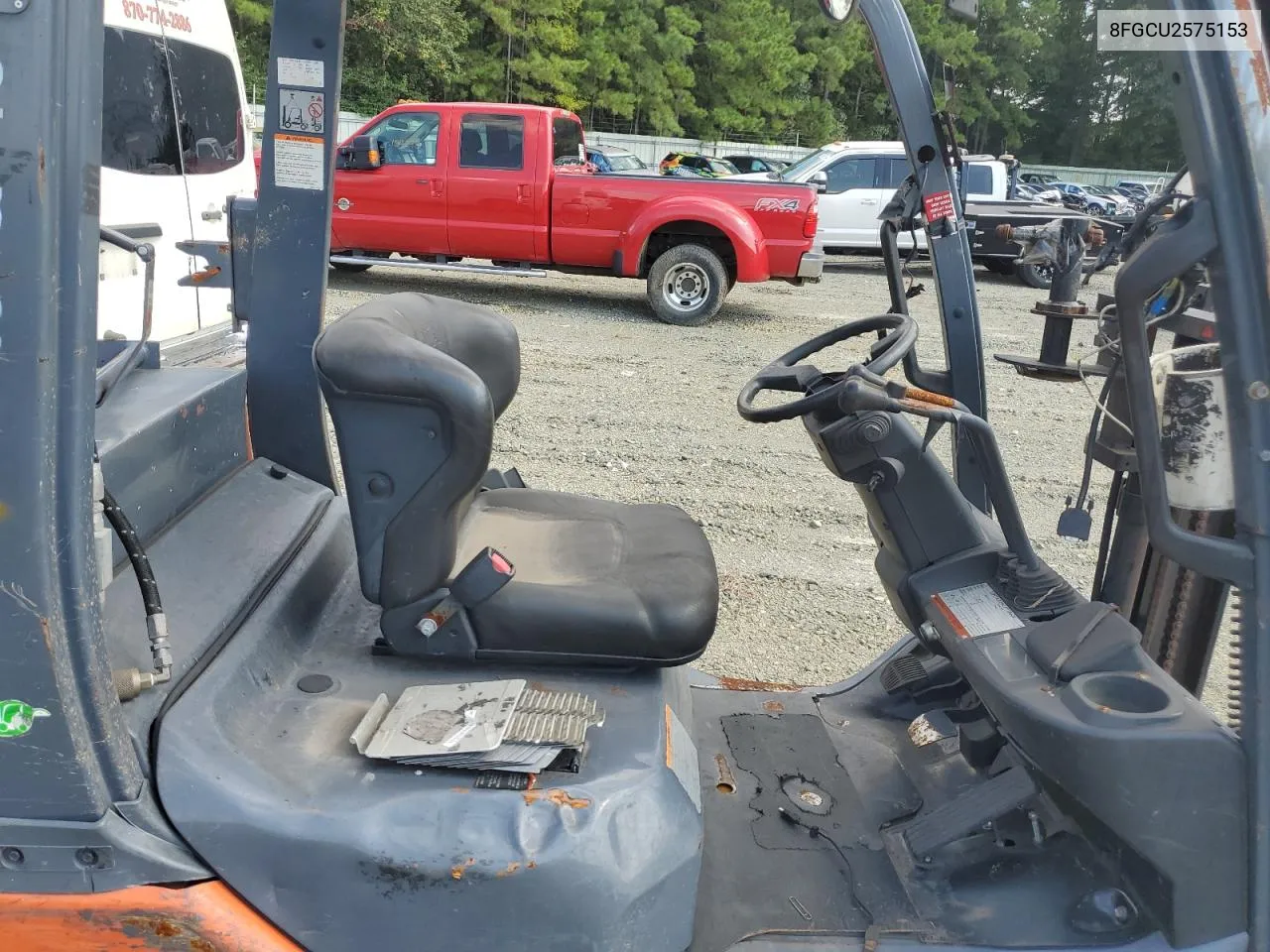 2016 Toyota Forklift VIN: 8FGCU2575153 Lot: 72287914