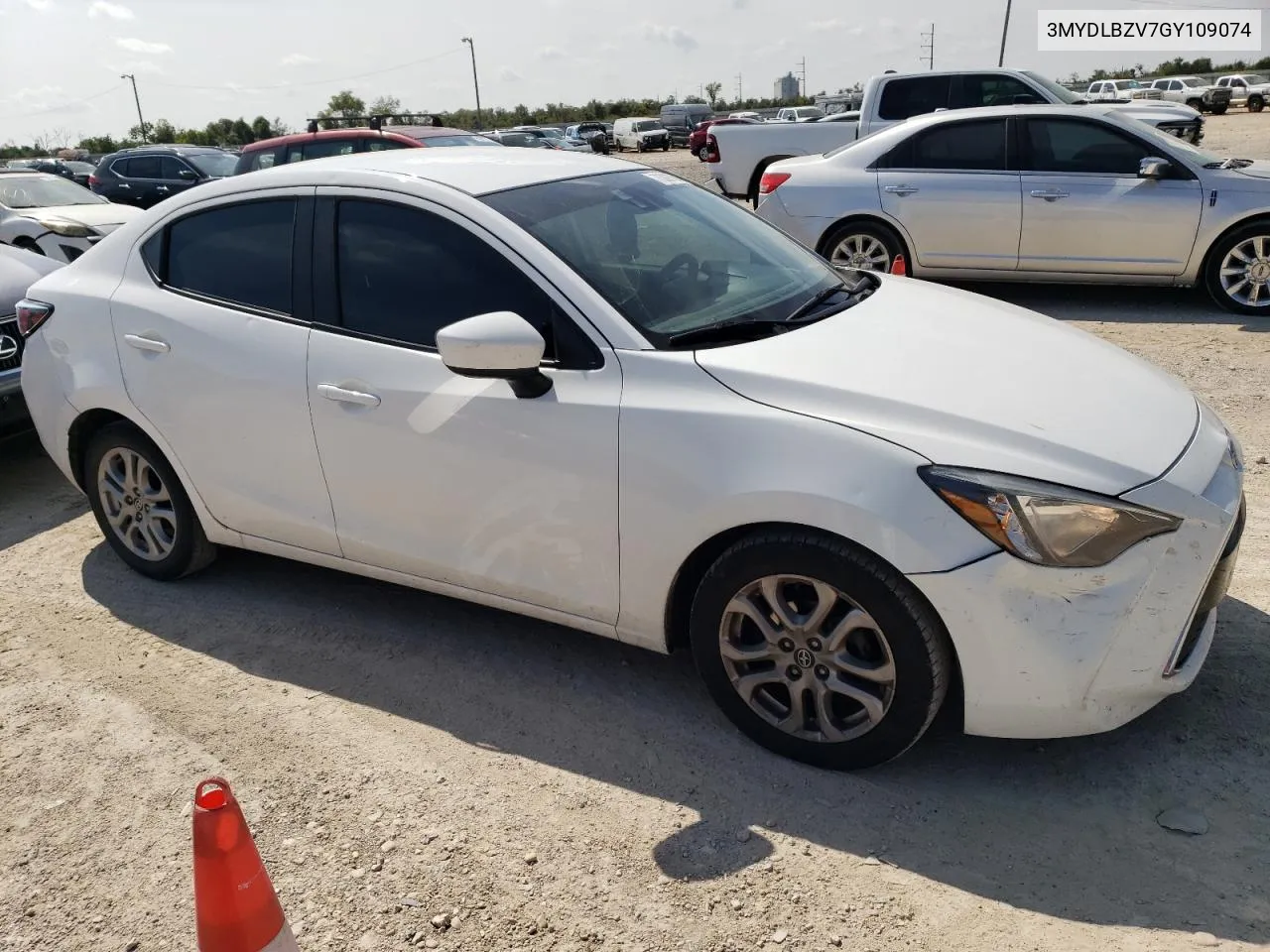 2016 Toyota Scion Ia VIN: 3MYDLBZV7GY109074 Lot: 73097804