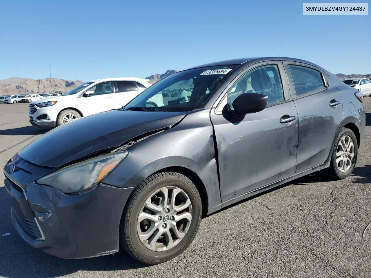 2016 Toyota Scion Ia VIN: 3MYDLBZV4GY124437 Lot: 73256894