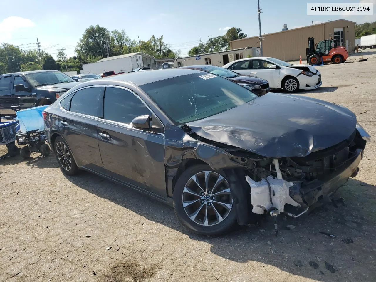 4T1BK1EB6GU218994 2016 Toyota Avalon Xle