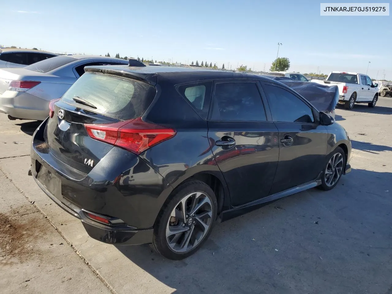 2016 Toyota Scion Im VIN: JTNKARJE7GJ519275 Lot: 73602104