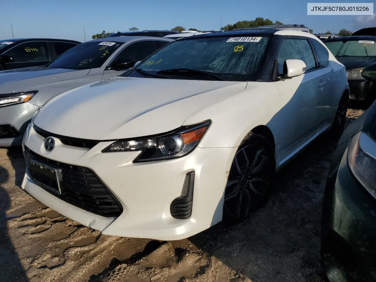 2016 Toyota Scion Tc VIN: JTKJF5C78GJ015206 Lot: 74010134