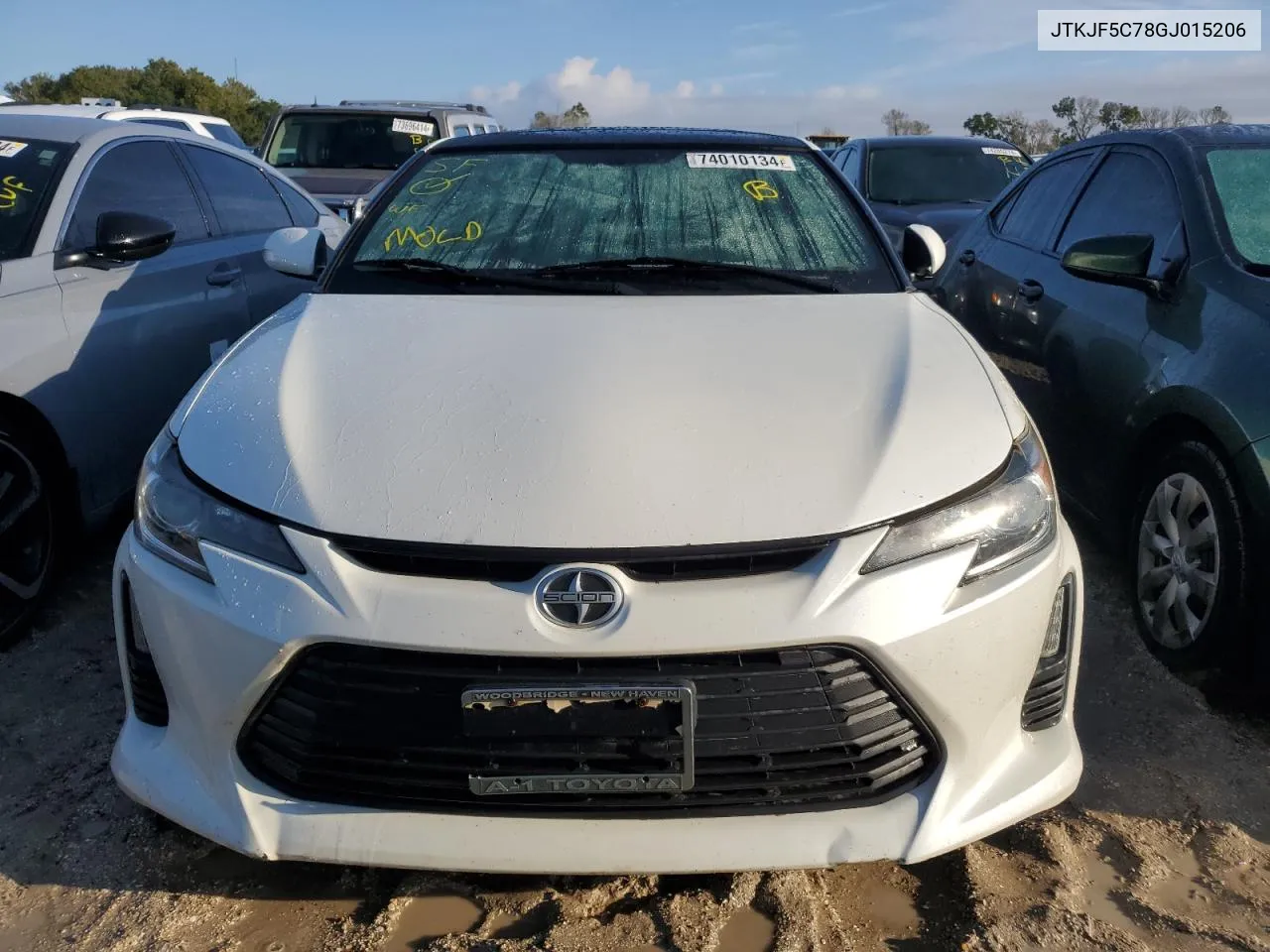 2016 Toyota Scion Tc VIN: JTKJF5C78GJ015206 Lot: 74010134