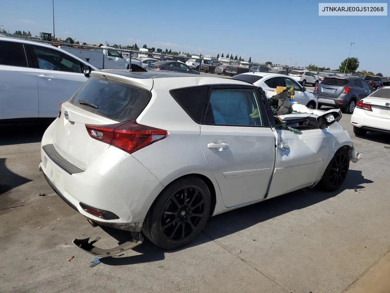 2016 Toyota Scion Im VIN: JTNKARJE0GJ512068 Lot: 74739684