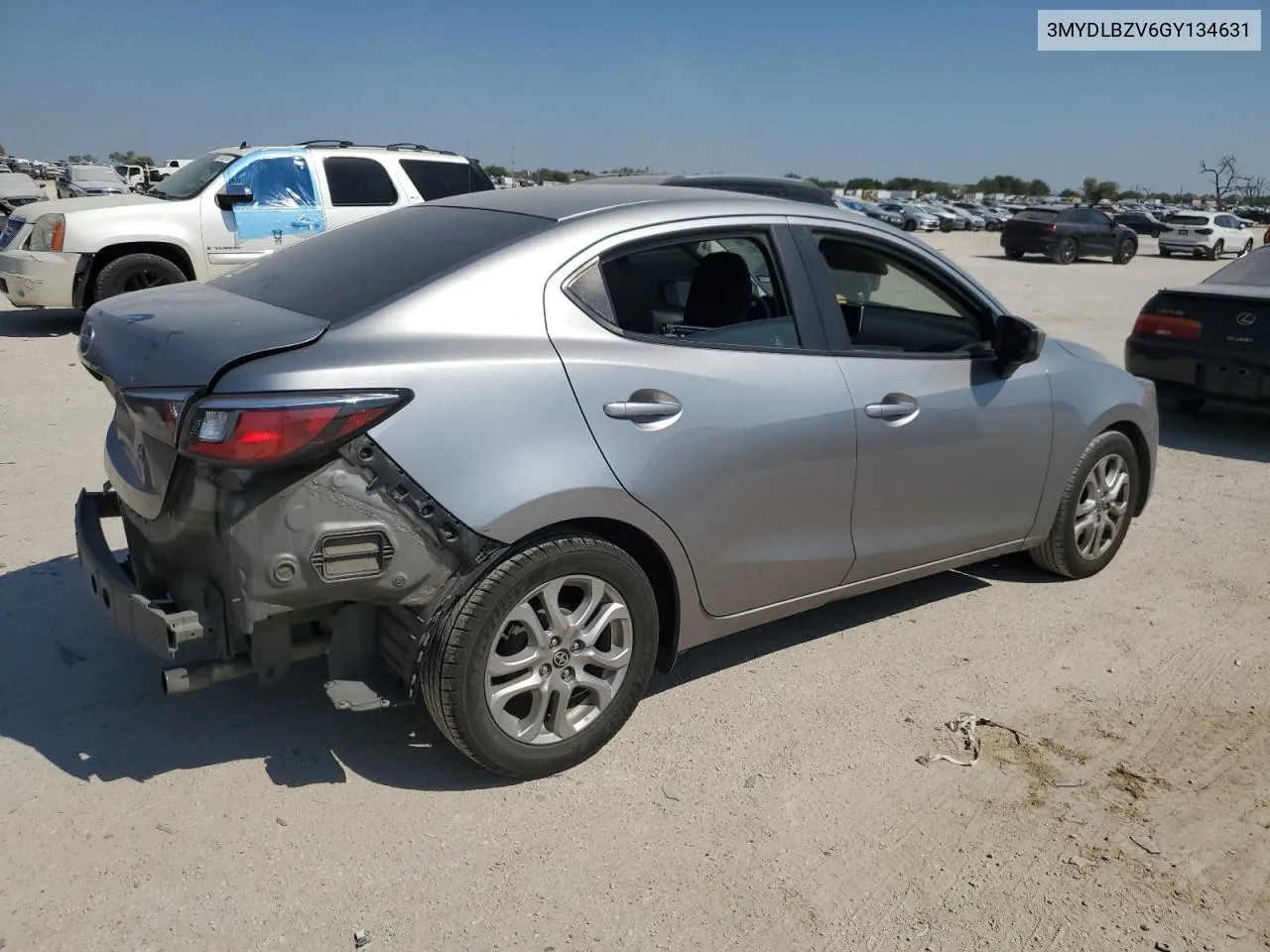 2016 Toyota Scion Ia VIN: 3MYDLBZV6GY134631 Lot: 74754884