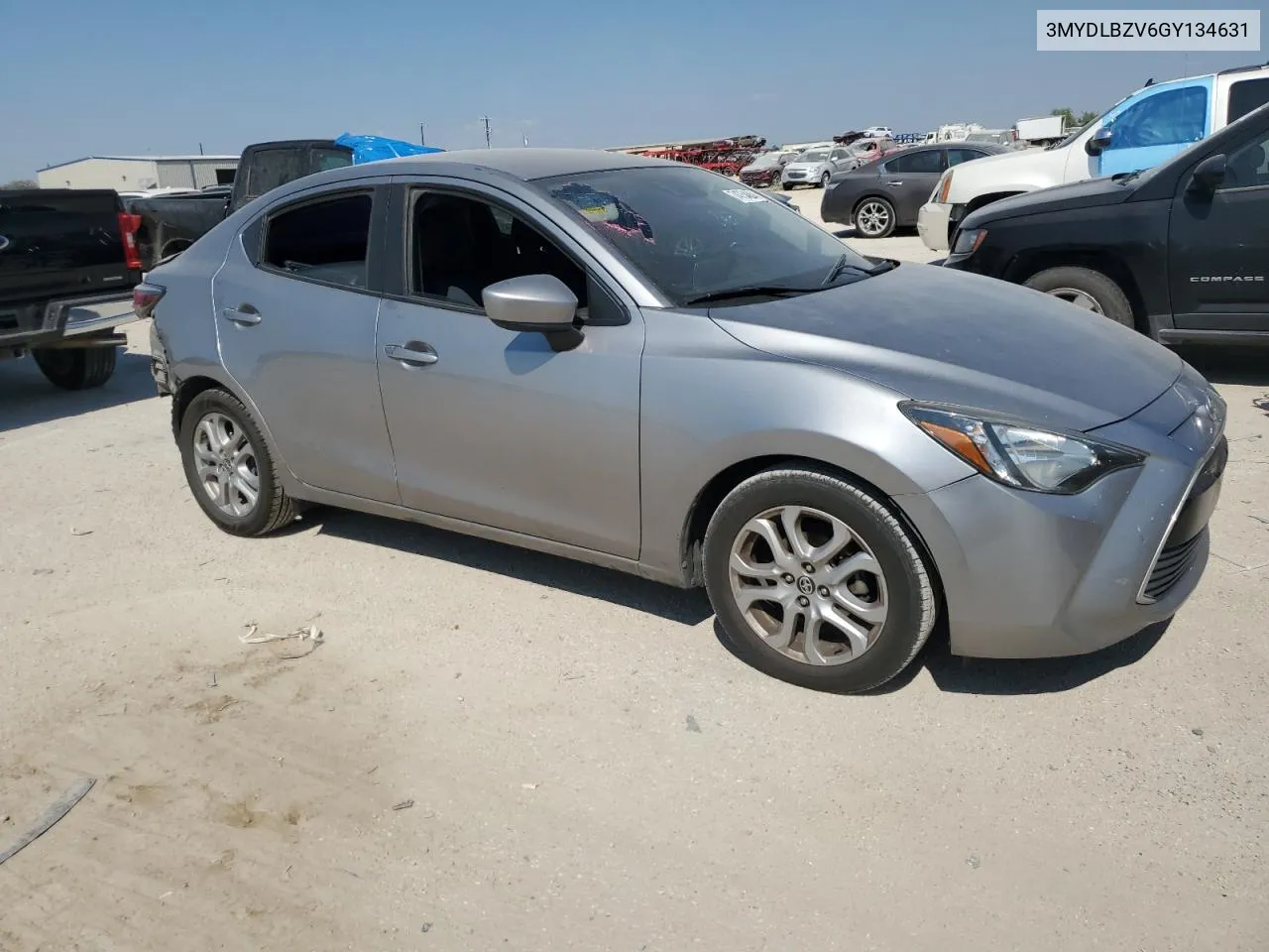 2016 Toyota Scion Ia VIN: 3MYDLBZV6GY134631 Lot: 74754884