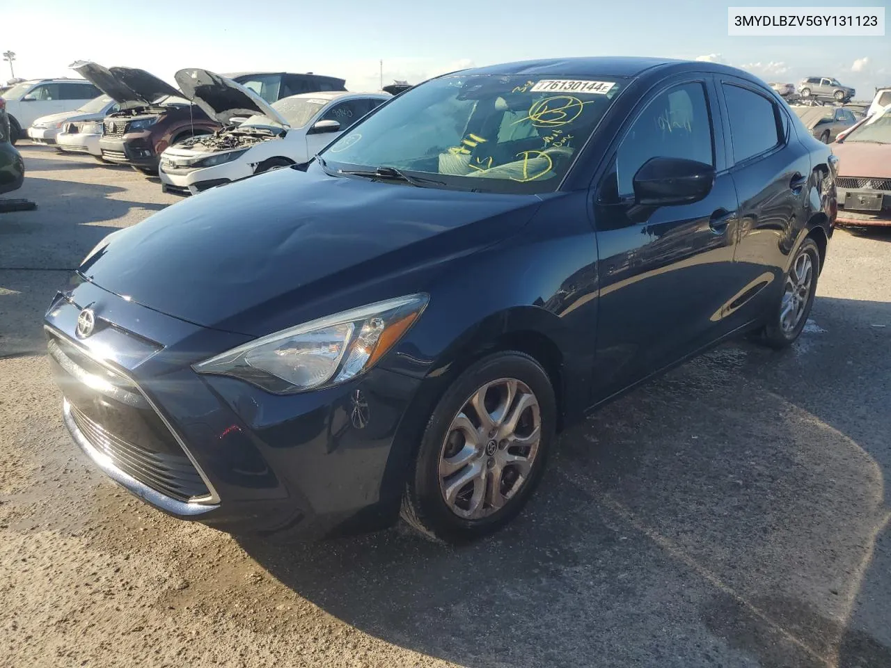 2016 Toyota Scion Ia VIN: 3MYDLBZV5GY131123 Lot: 76130144