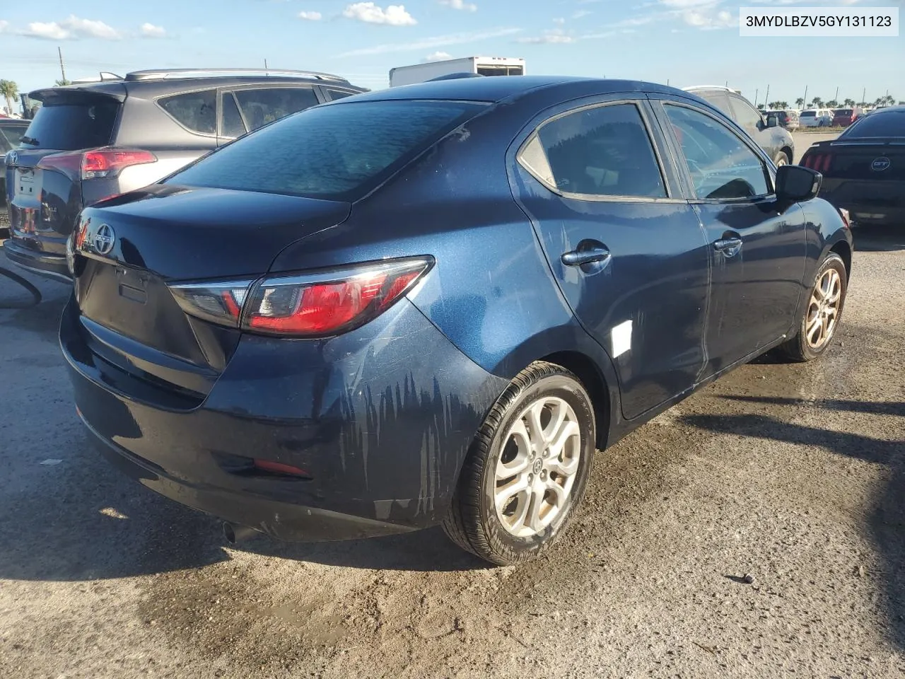 2016 Toyota Scion Ia VIN: 3MYDLBZV5GY131123 Lot: 76130144