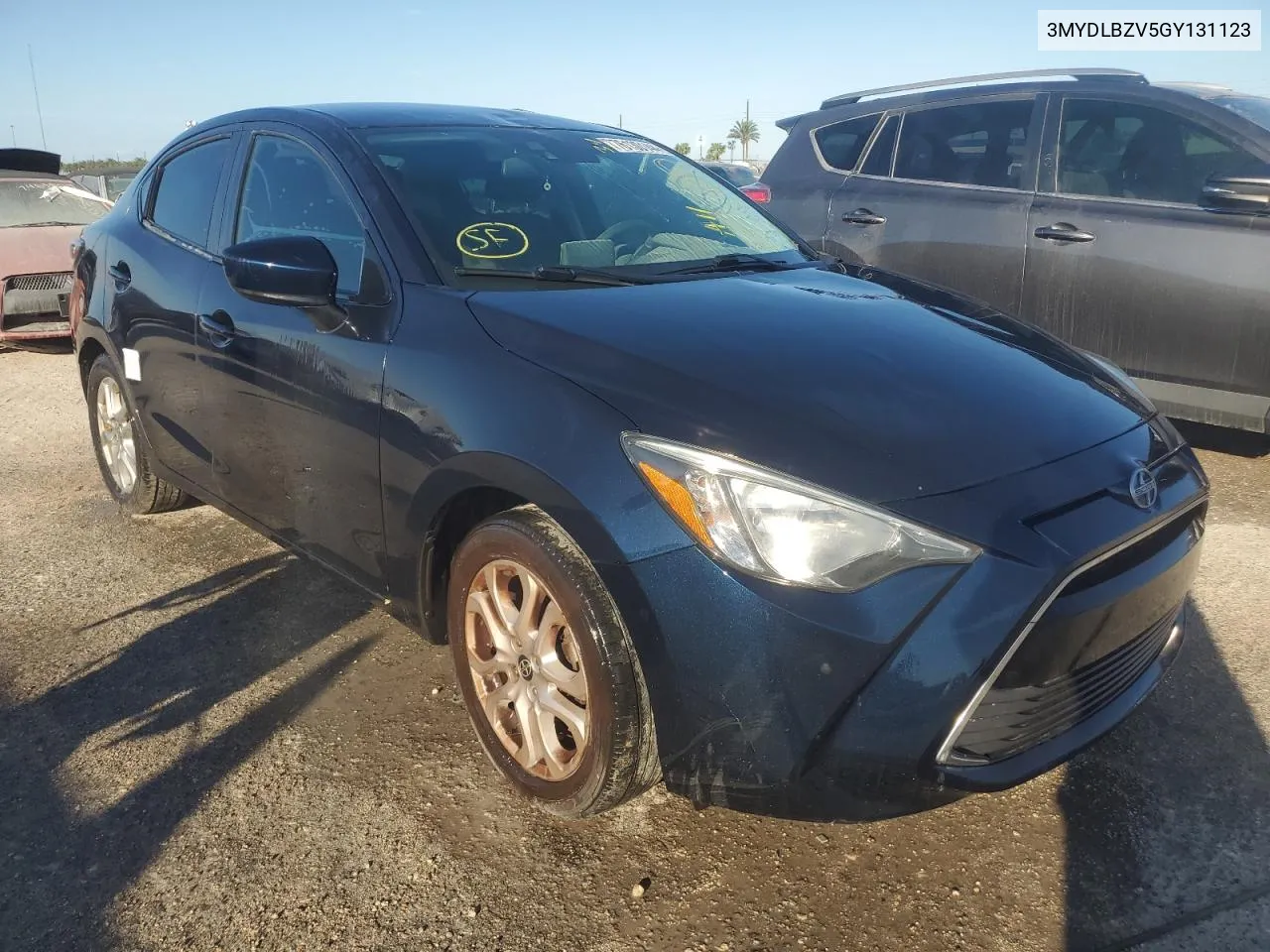 2016 Toyota Scion Ia VIN: 3MYDLBZV5GY131123 Lot: 76130144