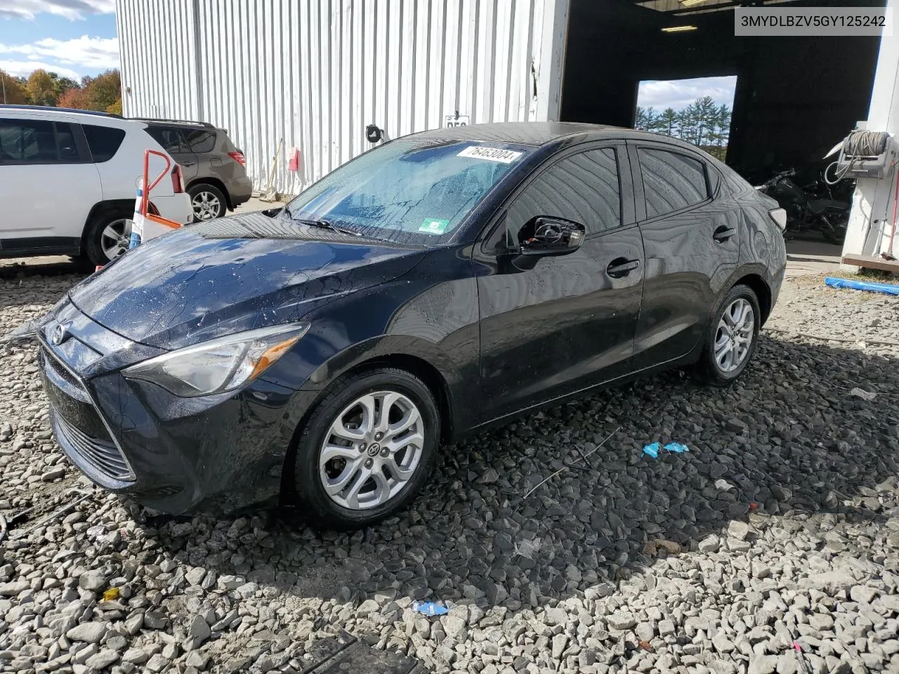 2016 Toyota Scion Ia VIN: 3MYDLBZV5GY125242 Lot: 76463004