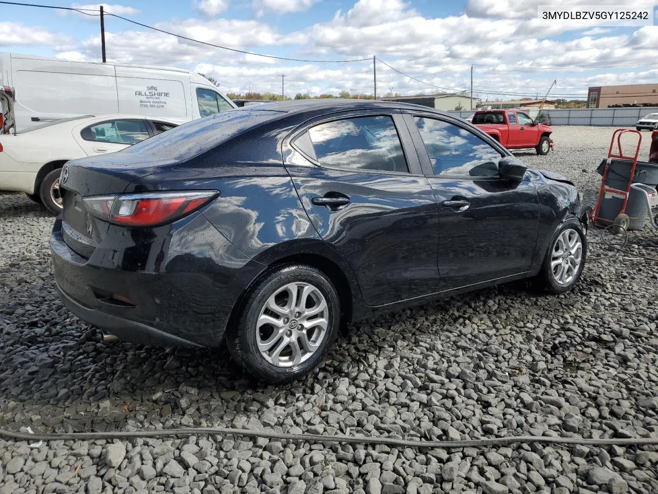 2016 Toyota Scion Ia VIN: 3MYDLBZV5GY125242 Lot: 76463004