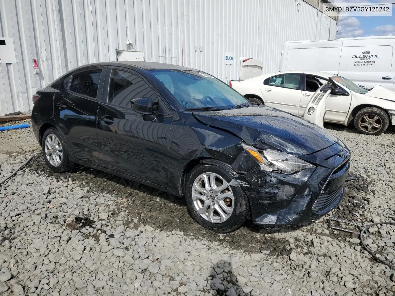 2016 Toyota Scion Ia VIN: 3MYDLBZV5GY125242 Lot: 76463004