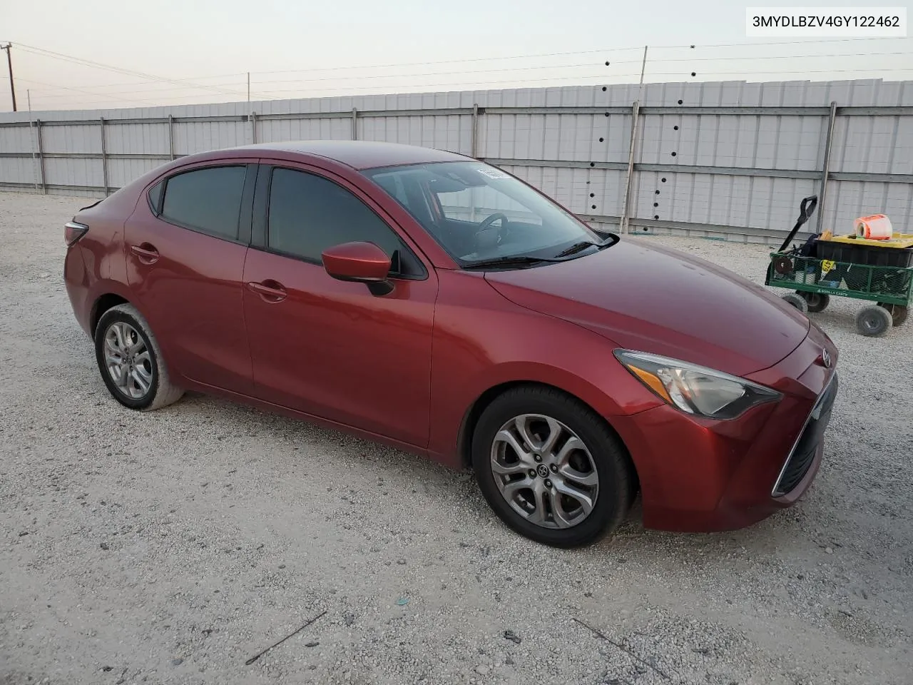 2016 Toyota Scion Ia VIN: 3MYDLBZV4GY122462 Lot: 76550024