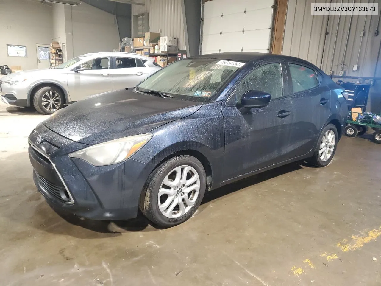 2016 Toyota Scion Ia VIN: 3MYDLBZV3GY133873 Lot: 76614154