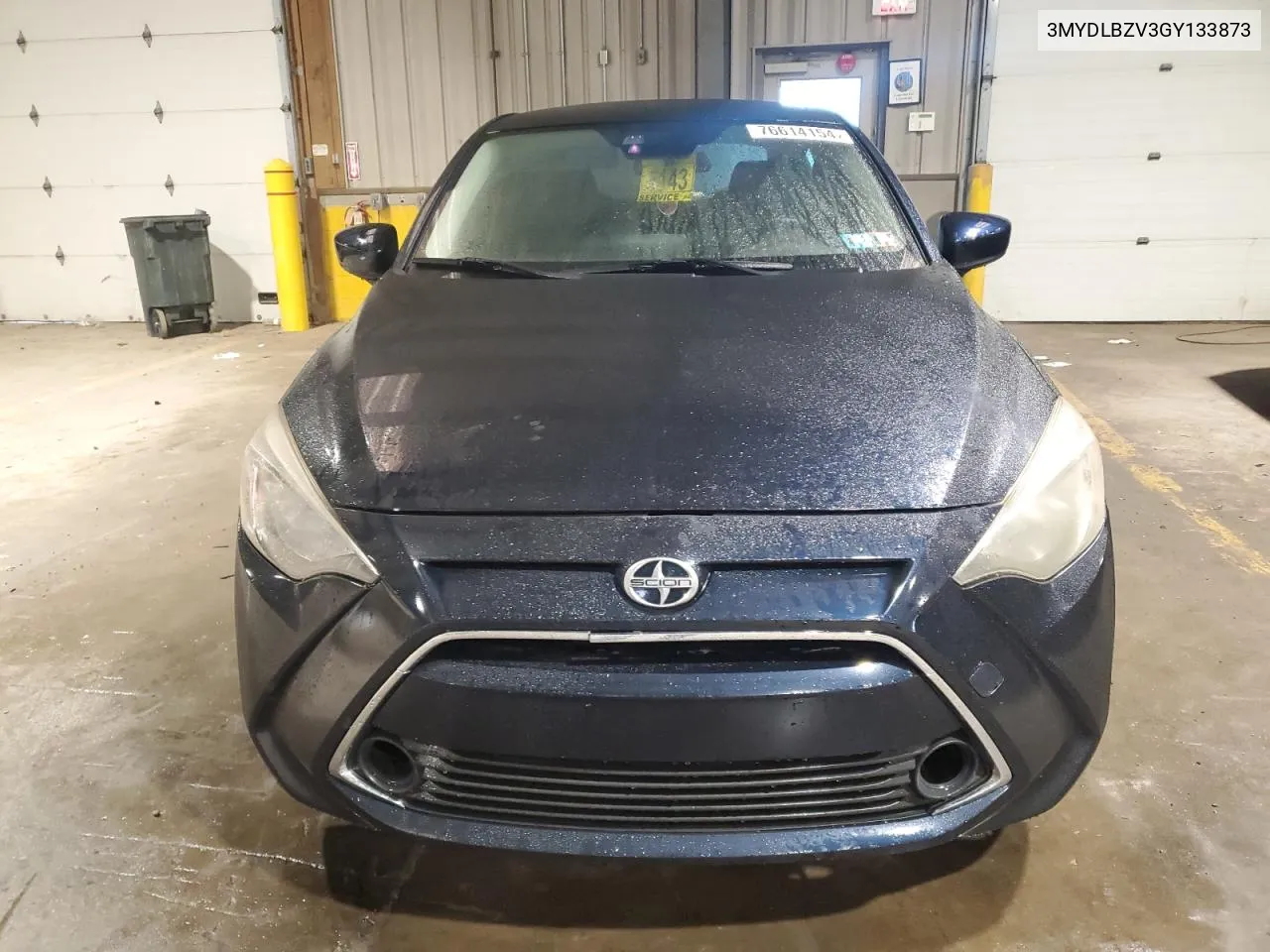 2016 Toyota Scion Ia VIN: 3MYDLBZV3GY133873 Lot: 76614154