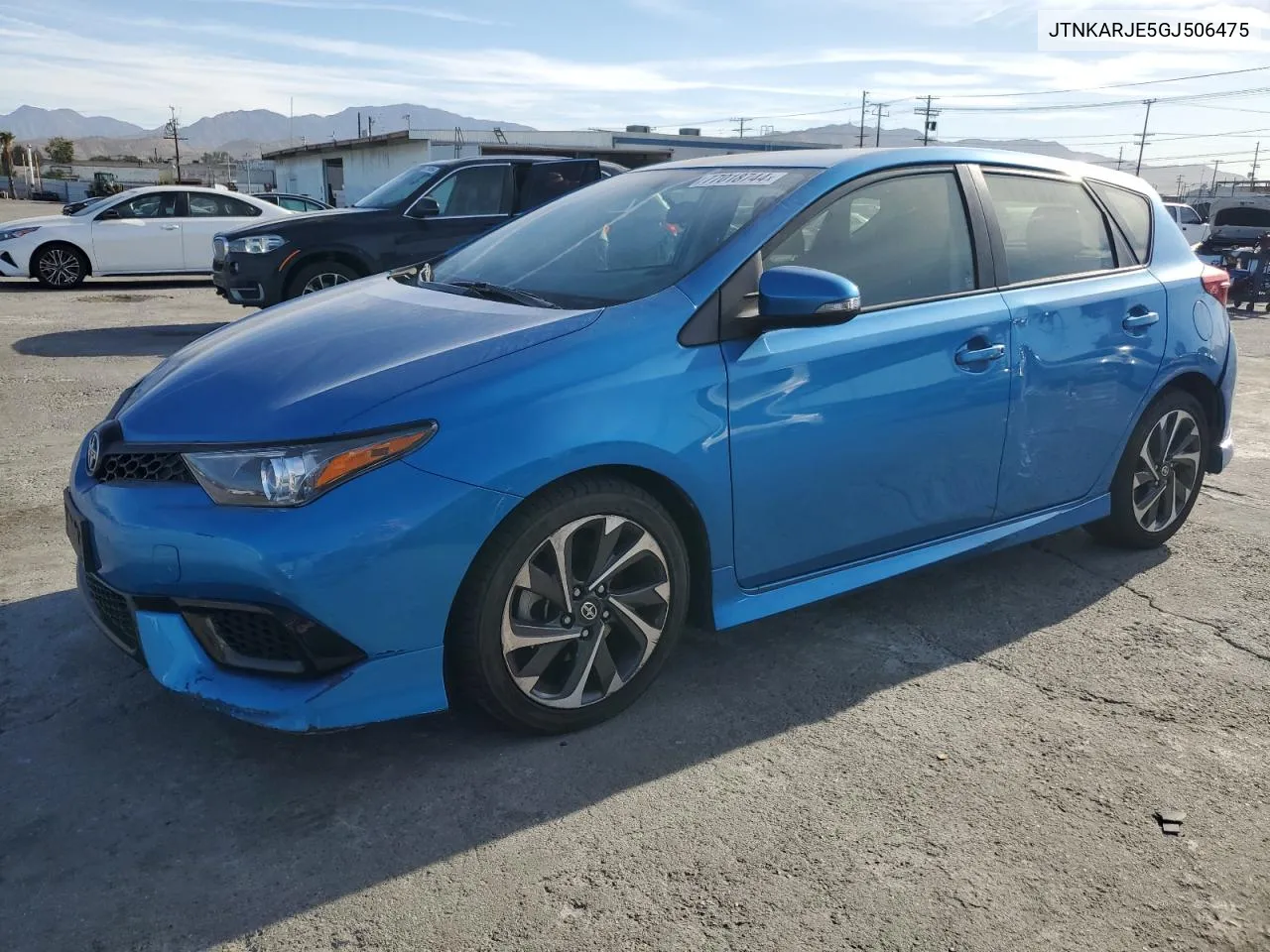 2016 Toyota Scion Im VIN: JTNKARJE5GJ506475 Lot: 77018744